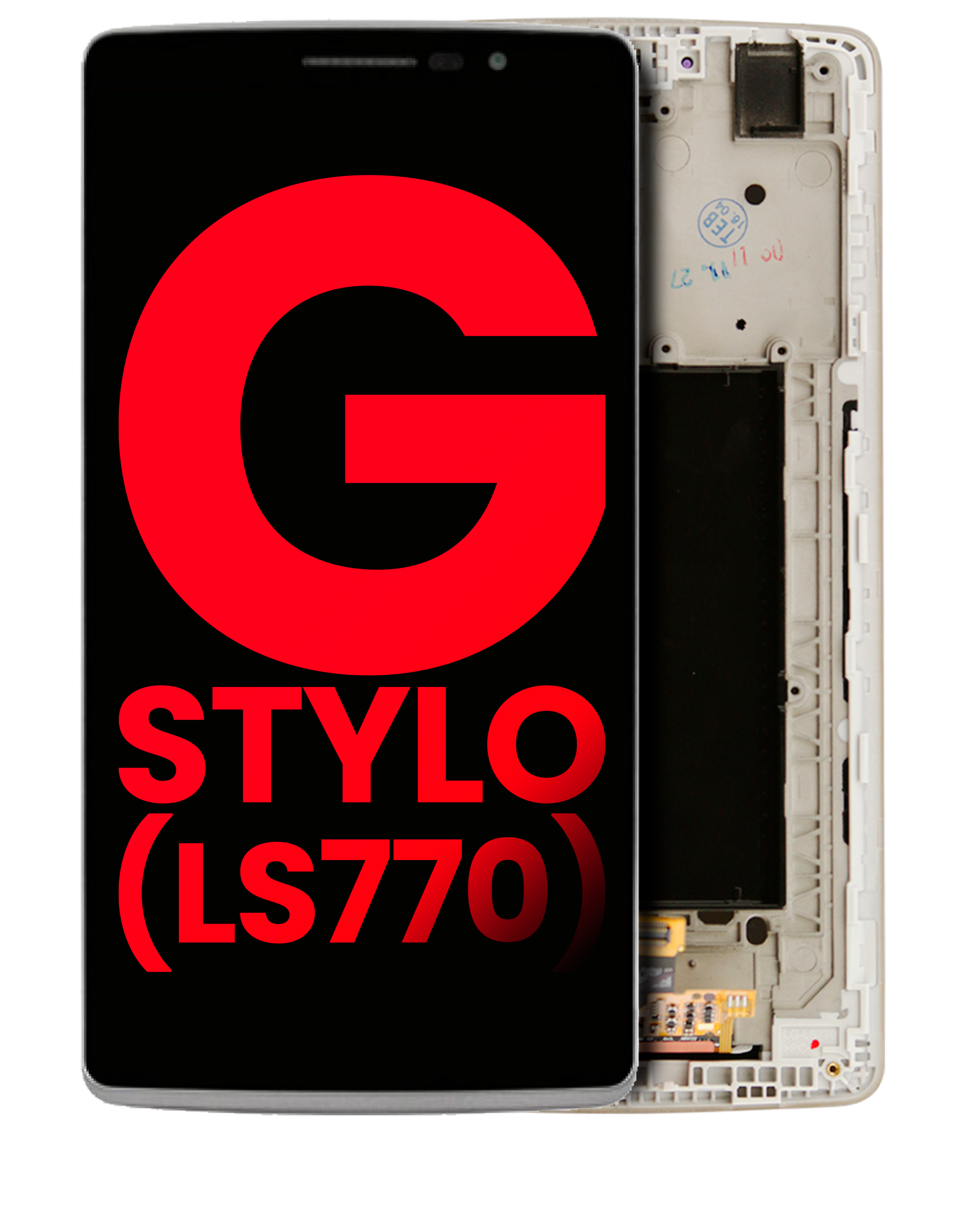 Écran LCD sans cadre pour LG G Stylo (Noir) (Compatible Plus)