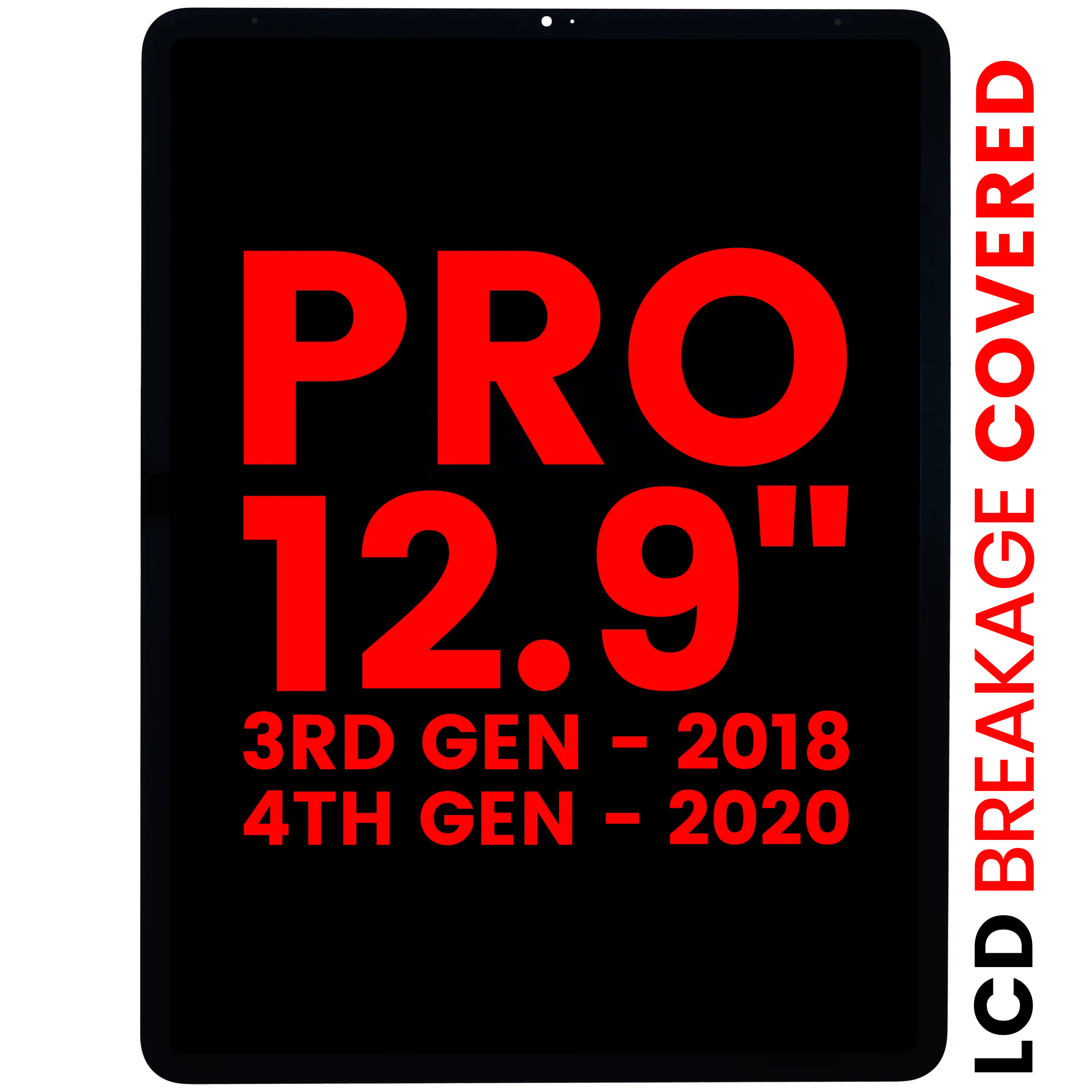 Pantalla LCD con táctil para iPad Pro 12.9" 3rd Gen (2018) / iPad 12.9" 4th Gen (2020) (Compatible Pro · XO7)