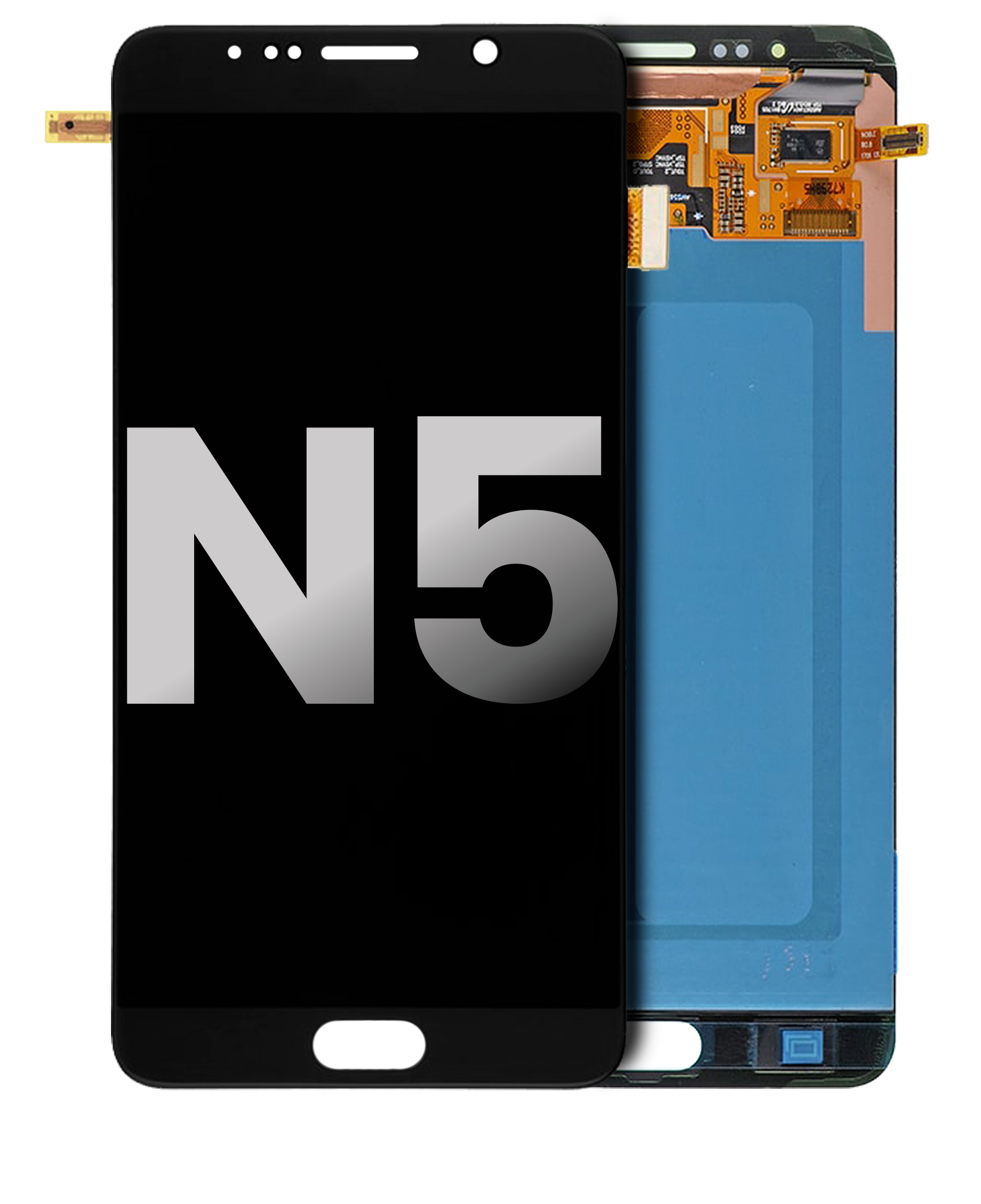 OLED Assembly Without Frame For Samsung Galaxy Note 5 (Used OEM Pull: Grade A/B)