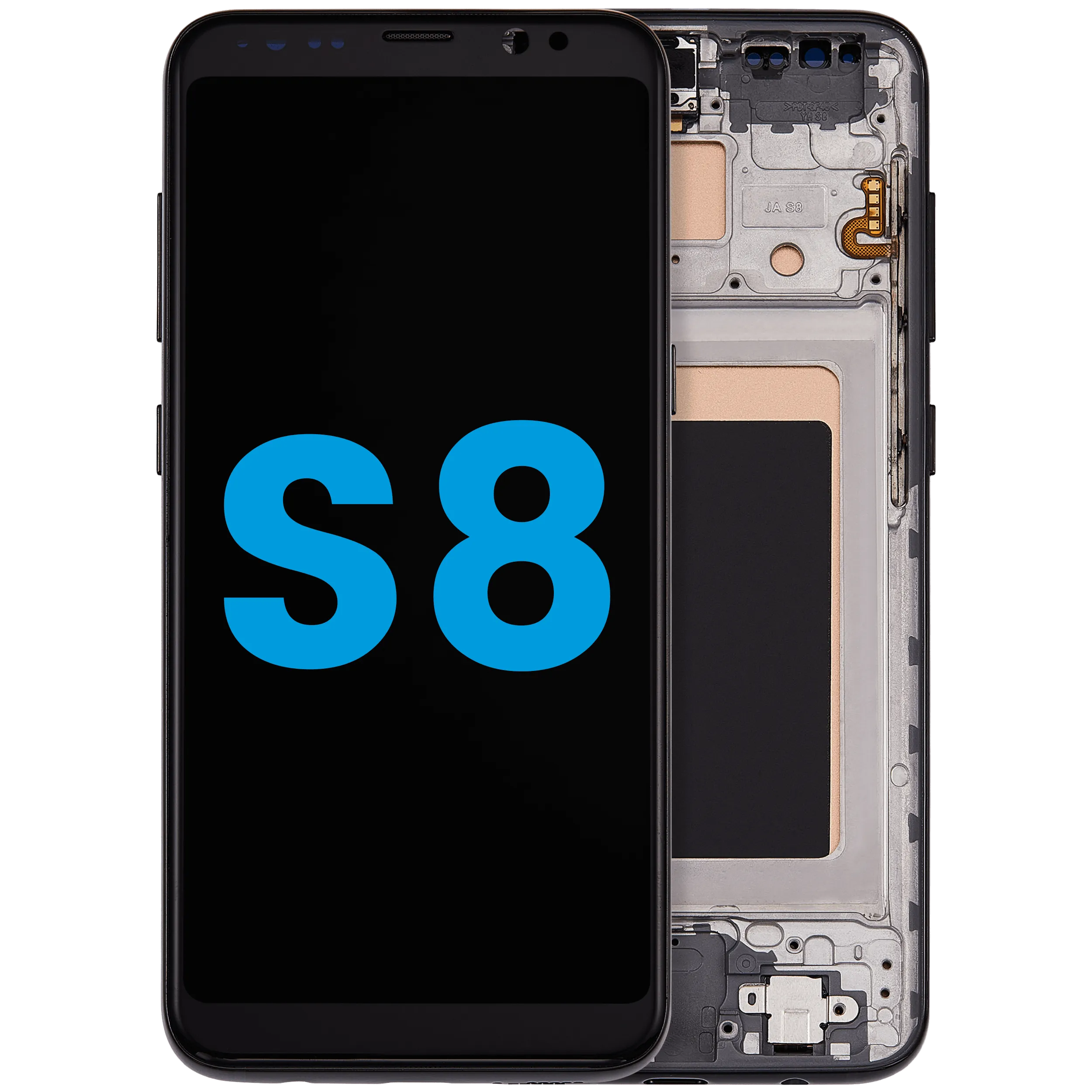 Écran LCD avec cadre (sans FingerPrint Sensor) pour Samsung Galaxy S8 (US et international)(Compatible · Incell)