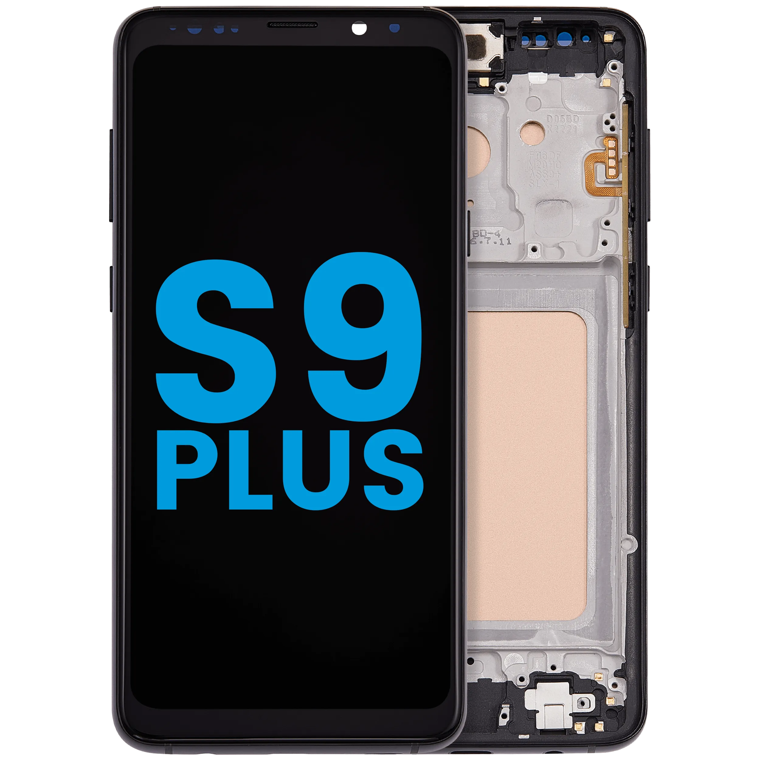 Écran LCD avec cadre (sans FingerPrint Sensor) pour Samsung Galaxy S9 Plus (US et international) (Compatible · Incell)
