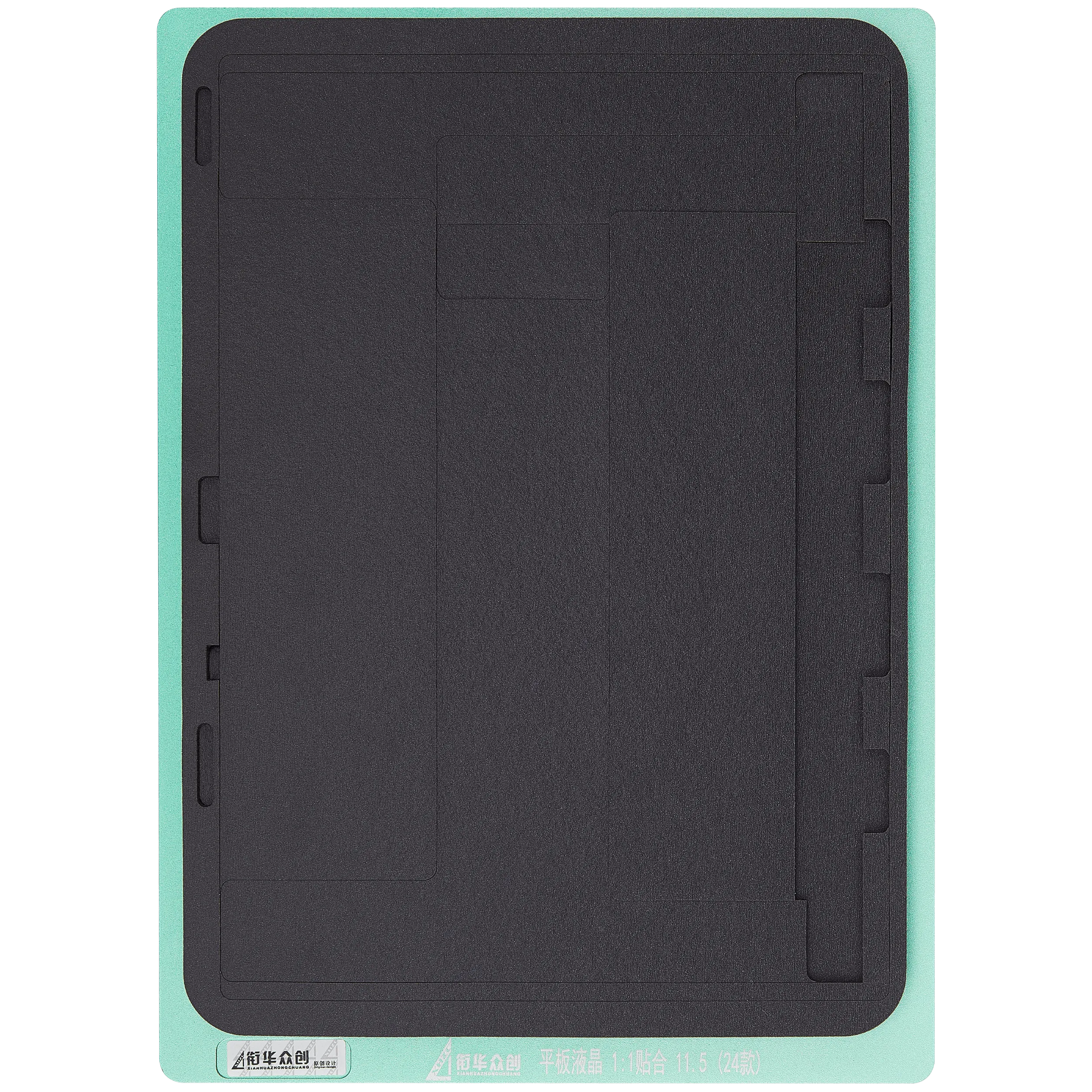XHZC almohadilla negra de pegado para reacondicionar para iPad Pro 11" 5th Gen