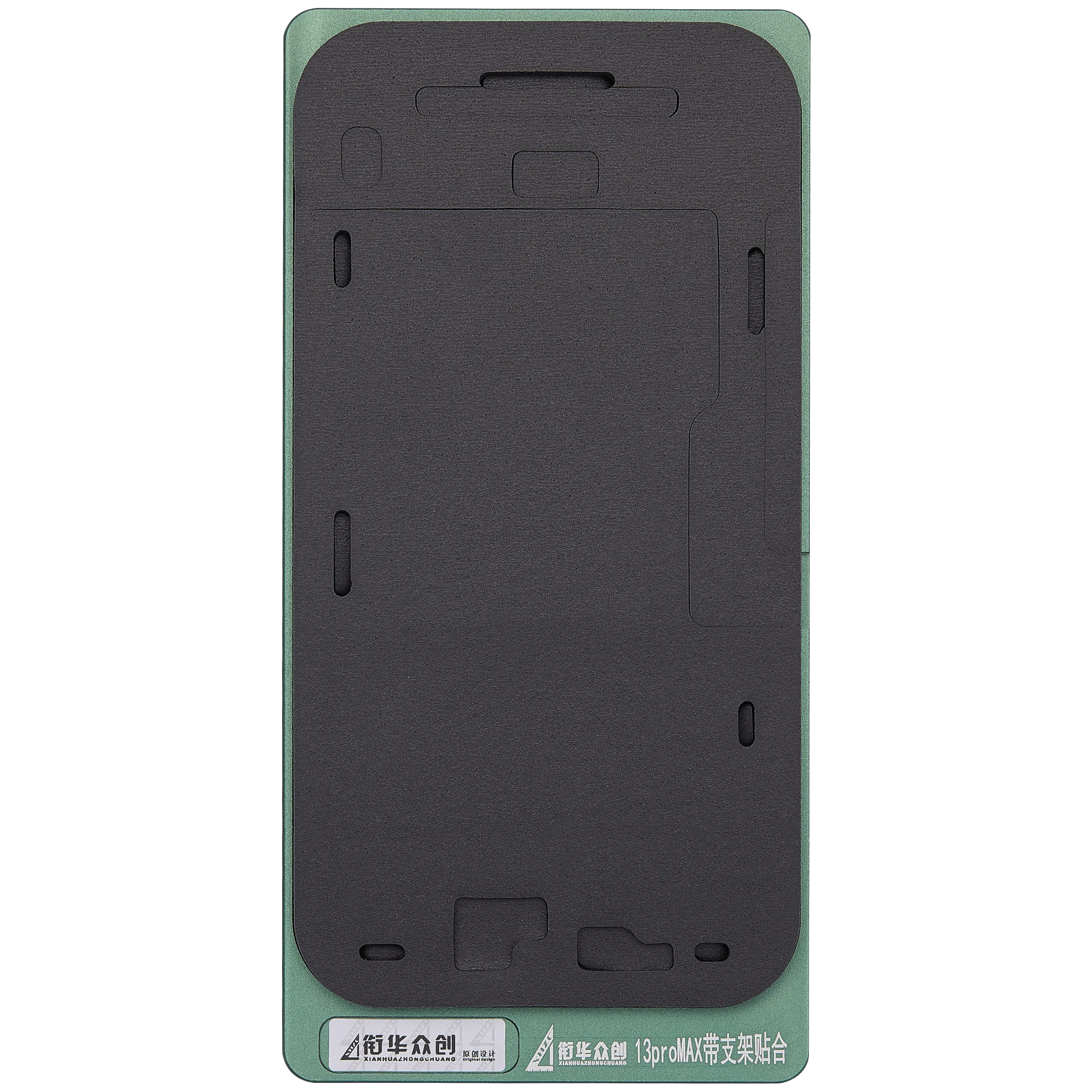 XHZC almohadilla negra de pegado para reacondicionar para iPhone 13 Pro Max
