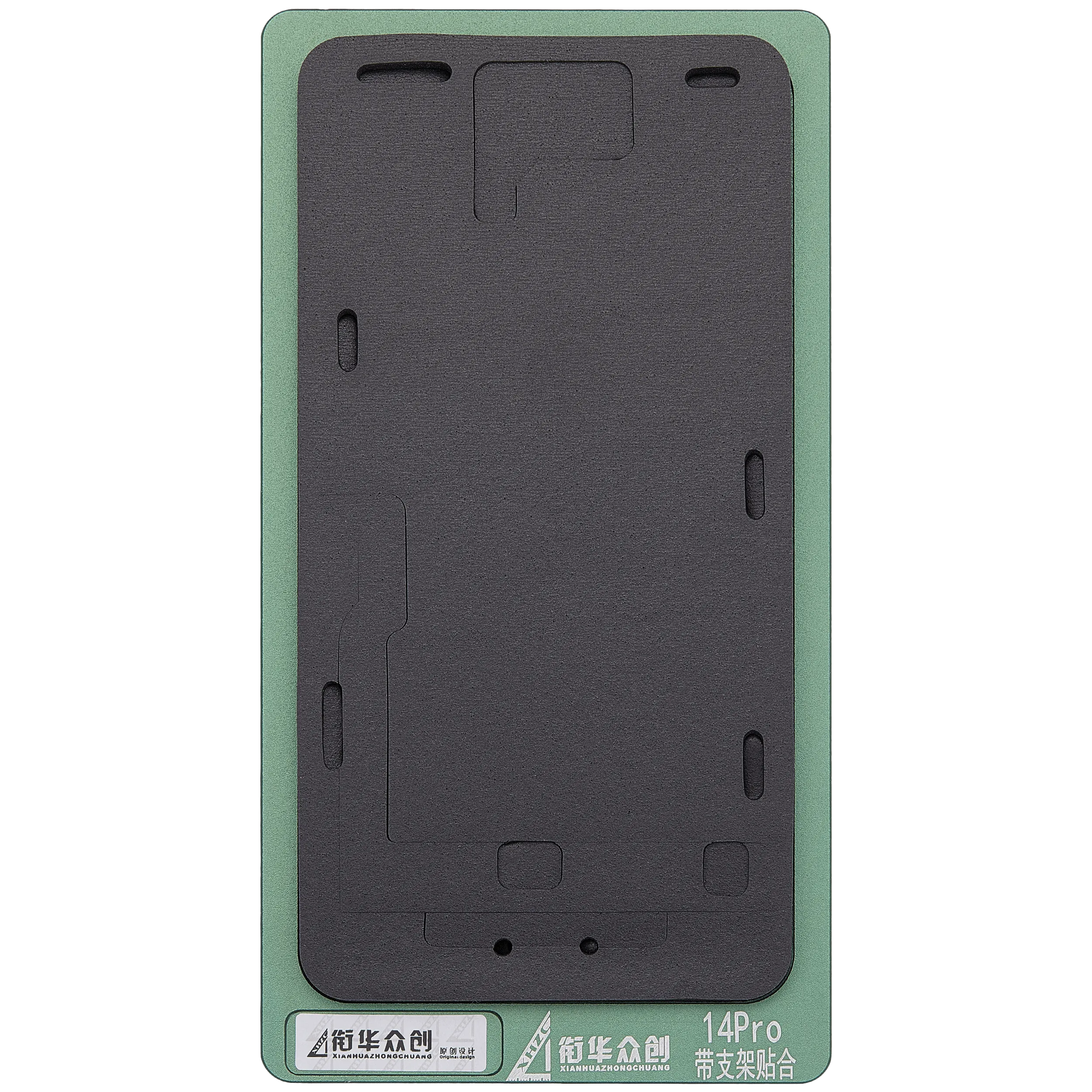 XHZC almohadilla negra de pegado para reacondicionar para iPhone 14 Pro