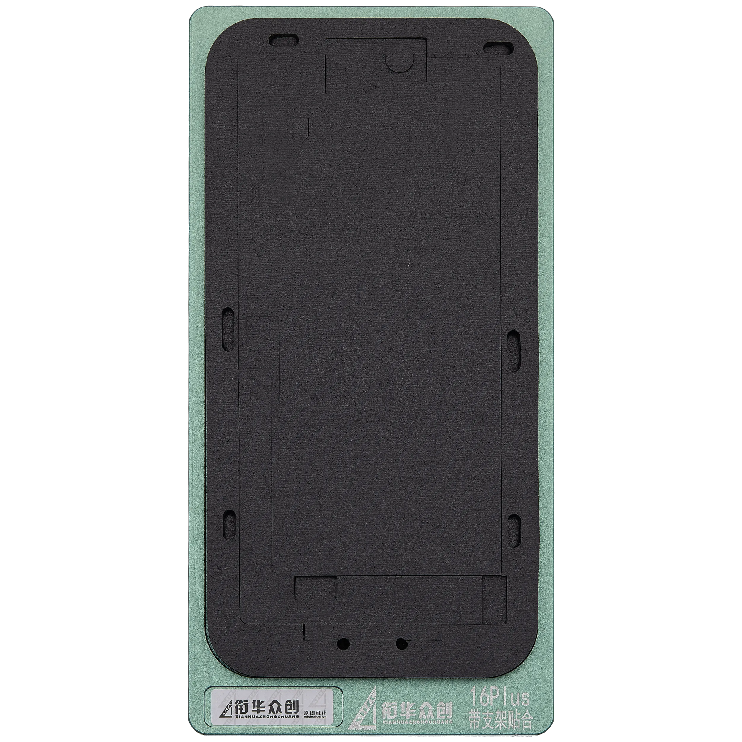 XHZC almohadilla negra de pegado para reacondicionar para iPhone 16 Plus