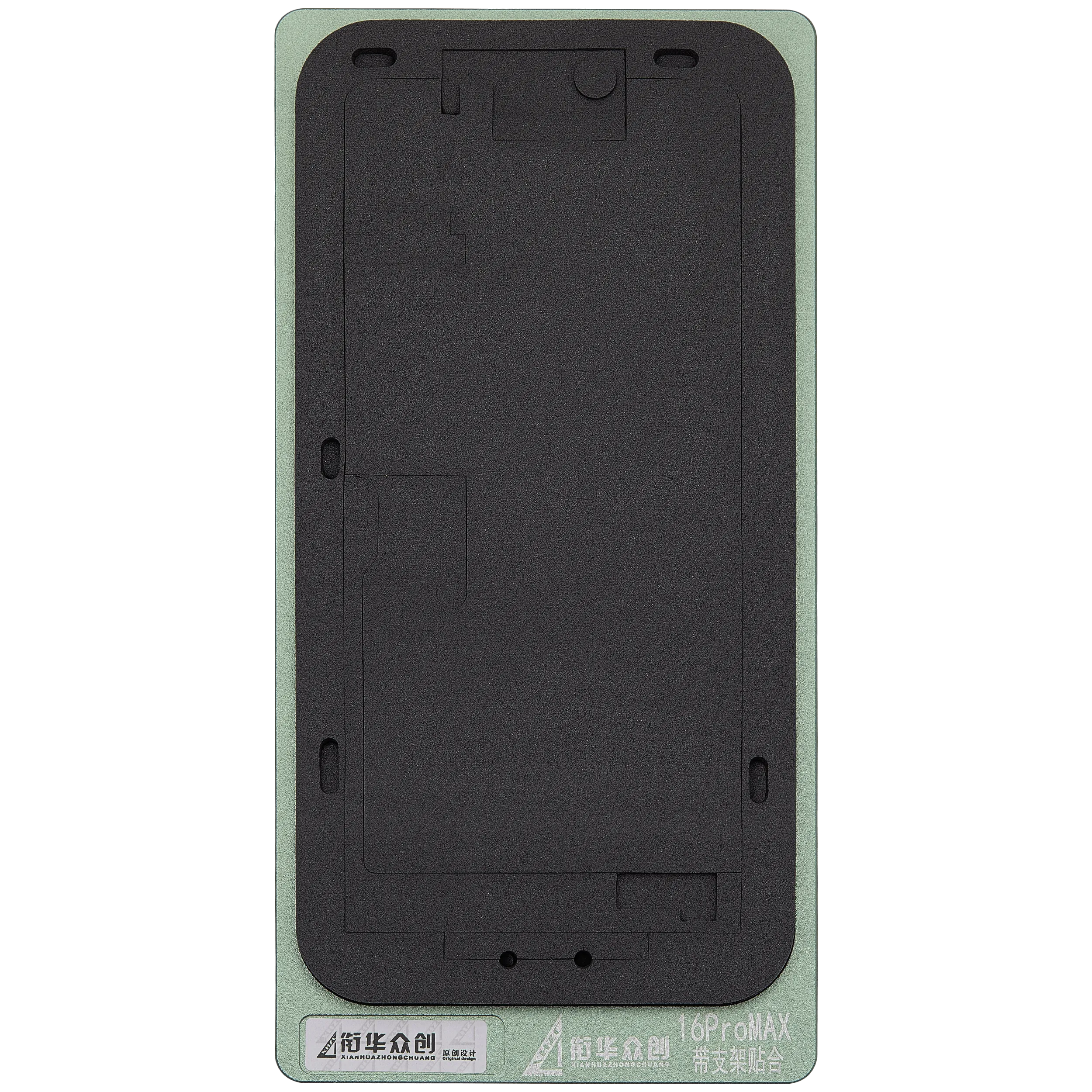 XHZC almohadilla negra de pegado para reacondicionar para iPhone 16 Pro Max