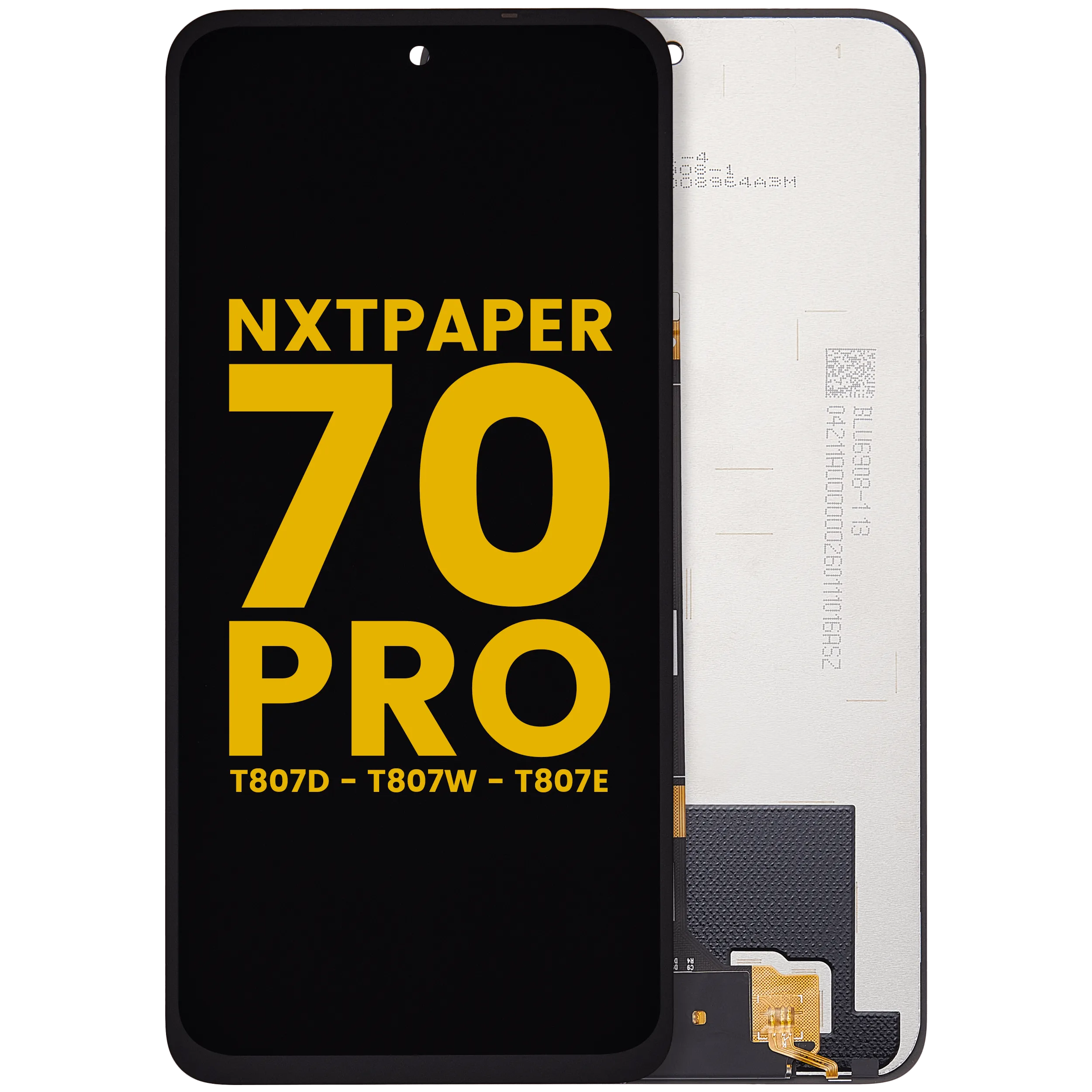 Écran LCD sans cadre pour TCL NxtPaper 70 Pro 5G (T807D / T807W / T807E) (Premium)