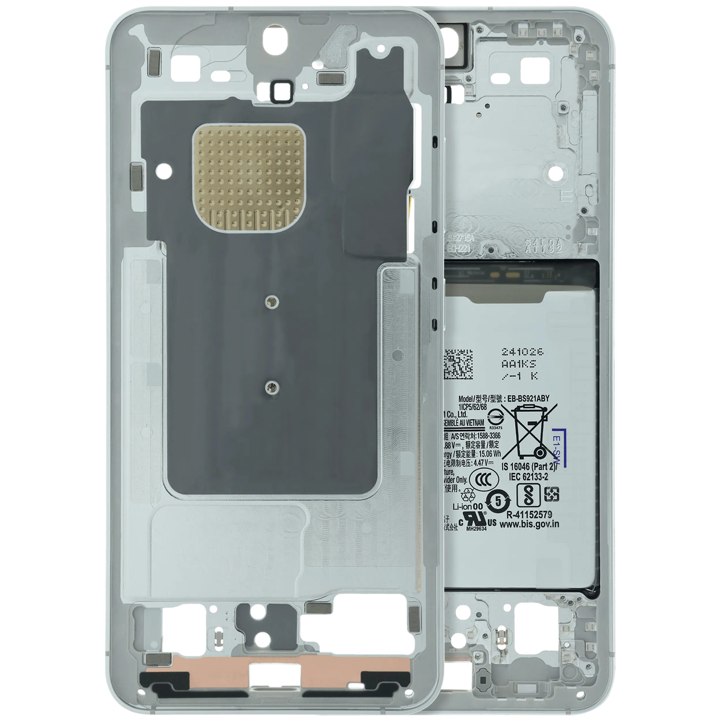 Mittelrahmen für Samsung Galaxy S24 5G (US-Version) (Original Service Pack)