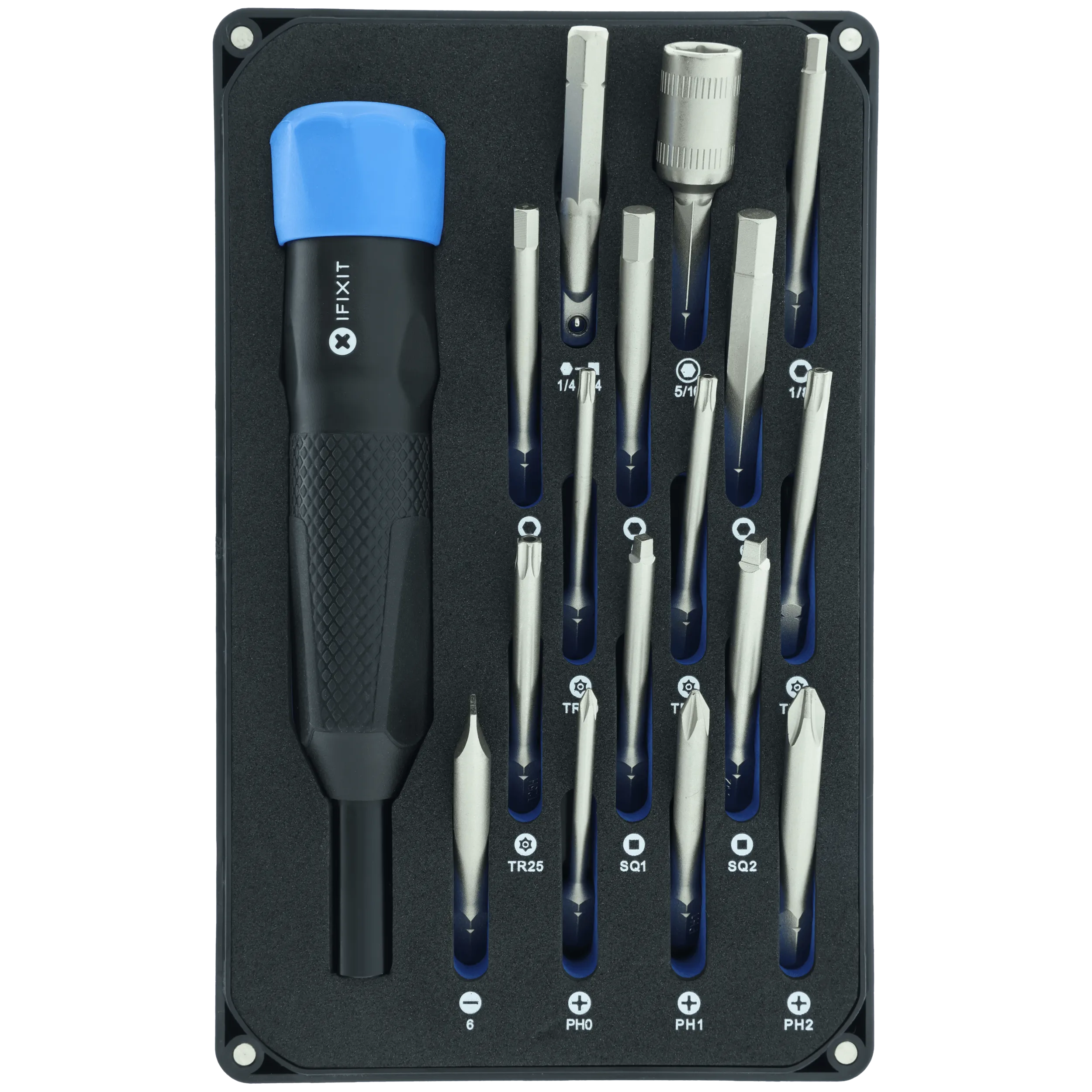 iFixit Megalodon 16-Bit Precision Driver kit avec Extended Reach Bits