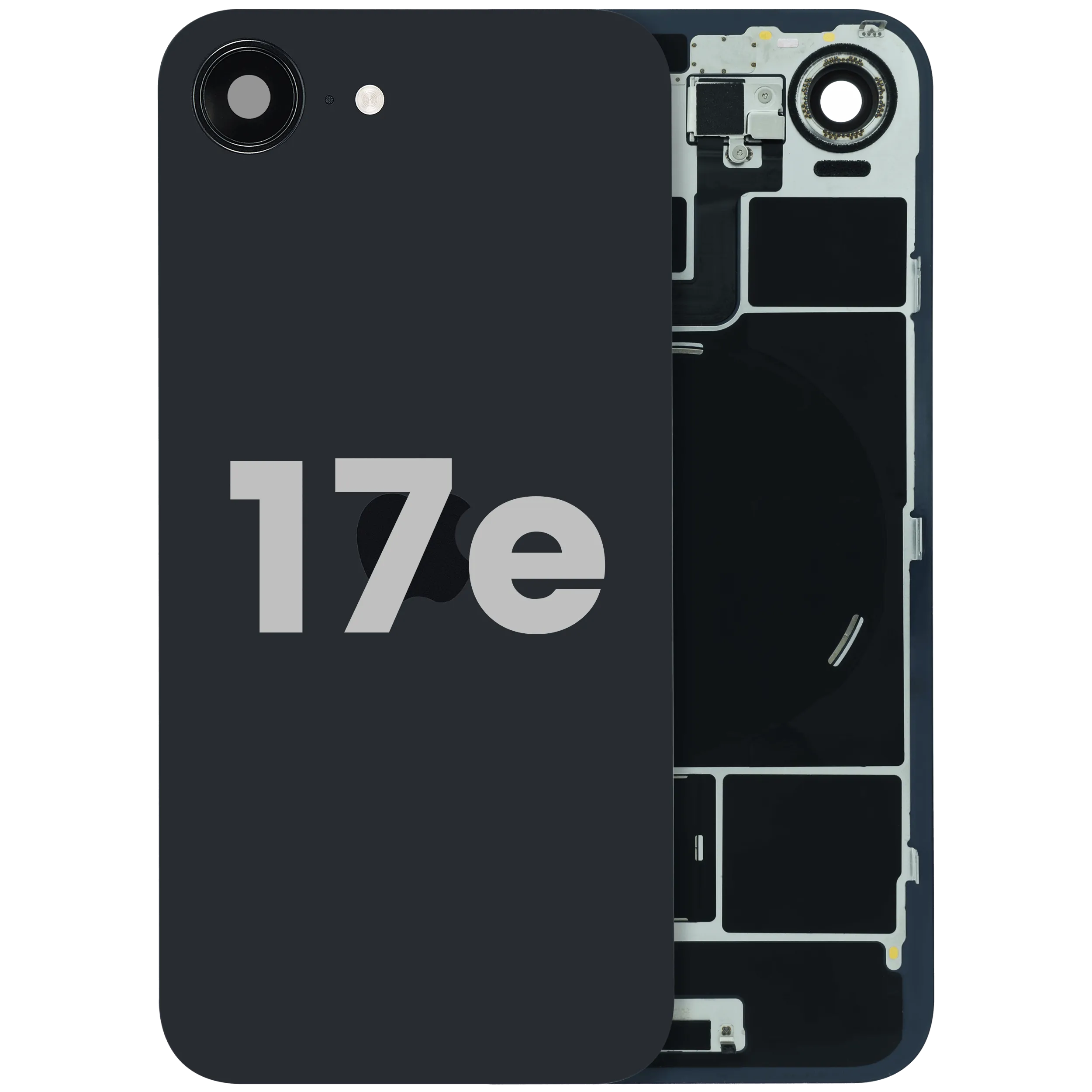 Achterglas met MagSafe-magneet en NFC voor iPhone 17e (Gebruikt origineel · conditie C)