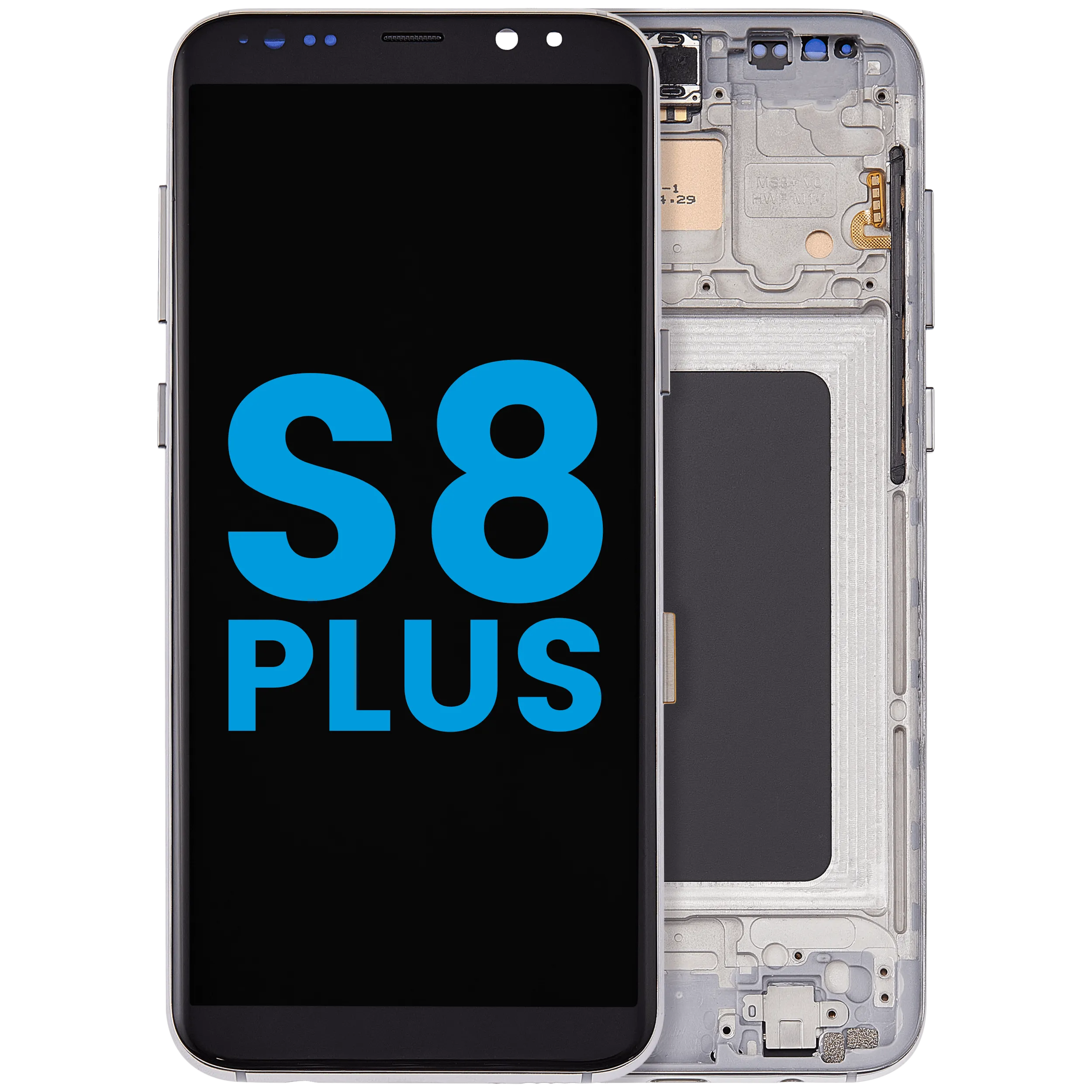 Écran LCD avec cadre (sans FingerPrint Sensor) pour Samsung Galaxy S8 Plus (Compatible · Incell)