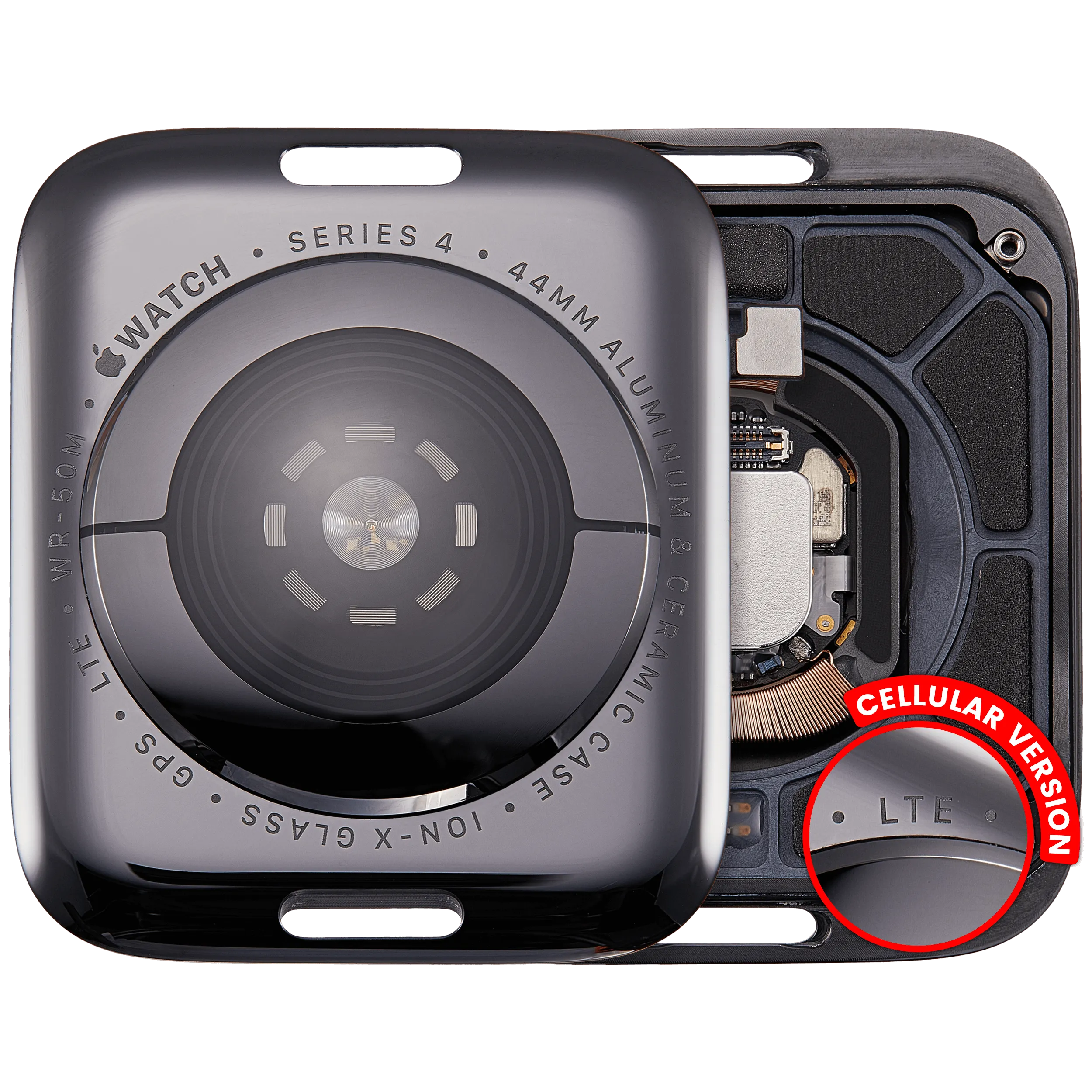 Back Cover Assembly For Watch Series 4 (44MM) (Cellular Version)