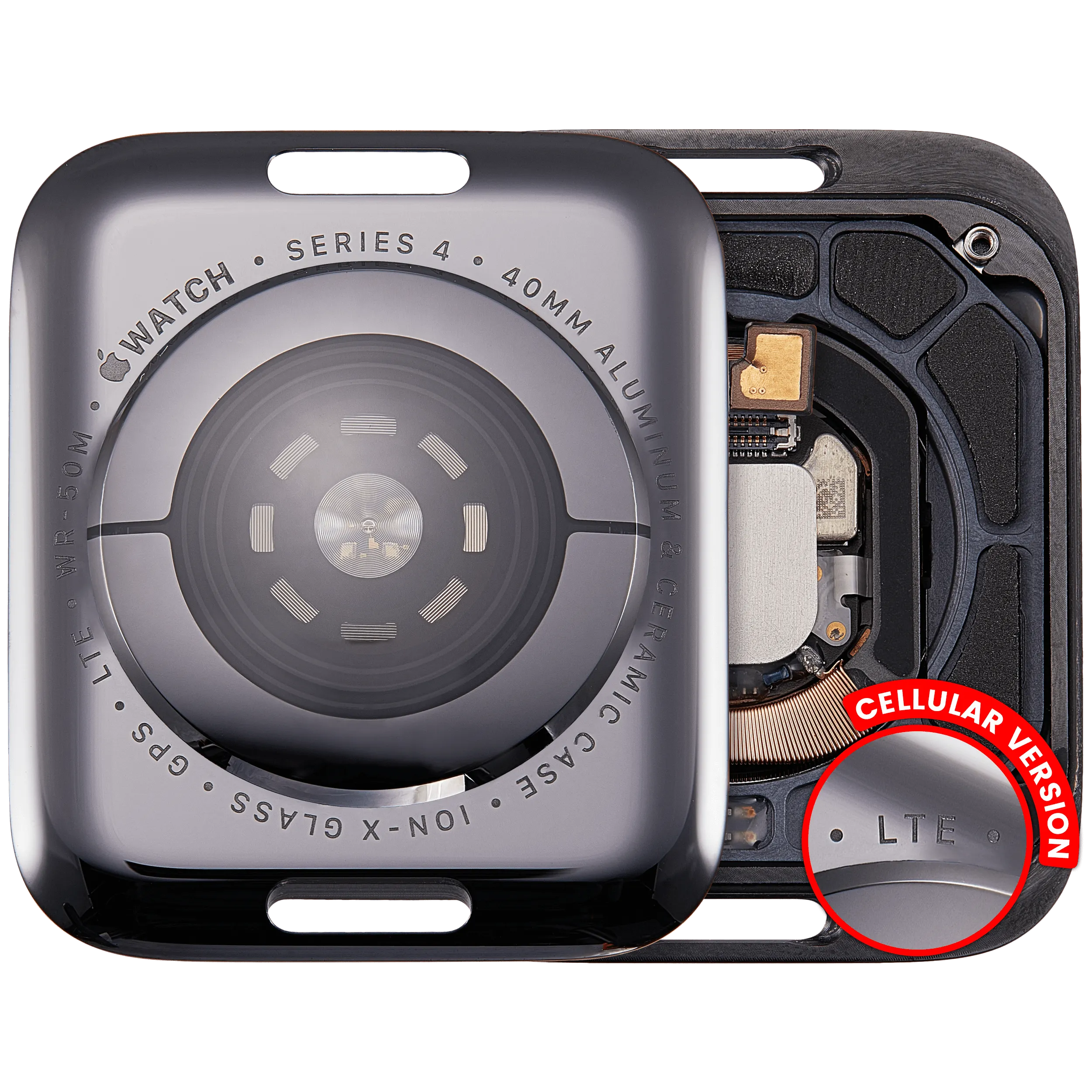 Back Cover Assembly For Watch Series 4 (40MM) (Cellular Version)