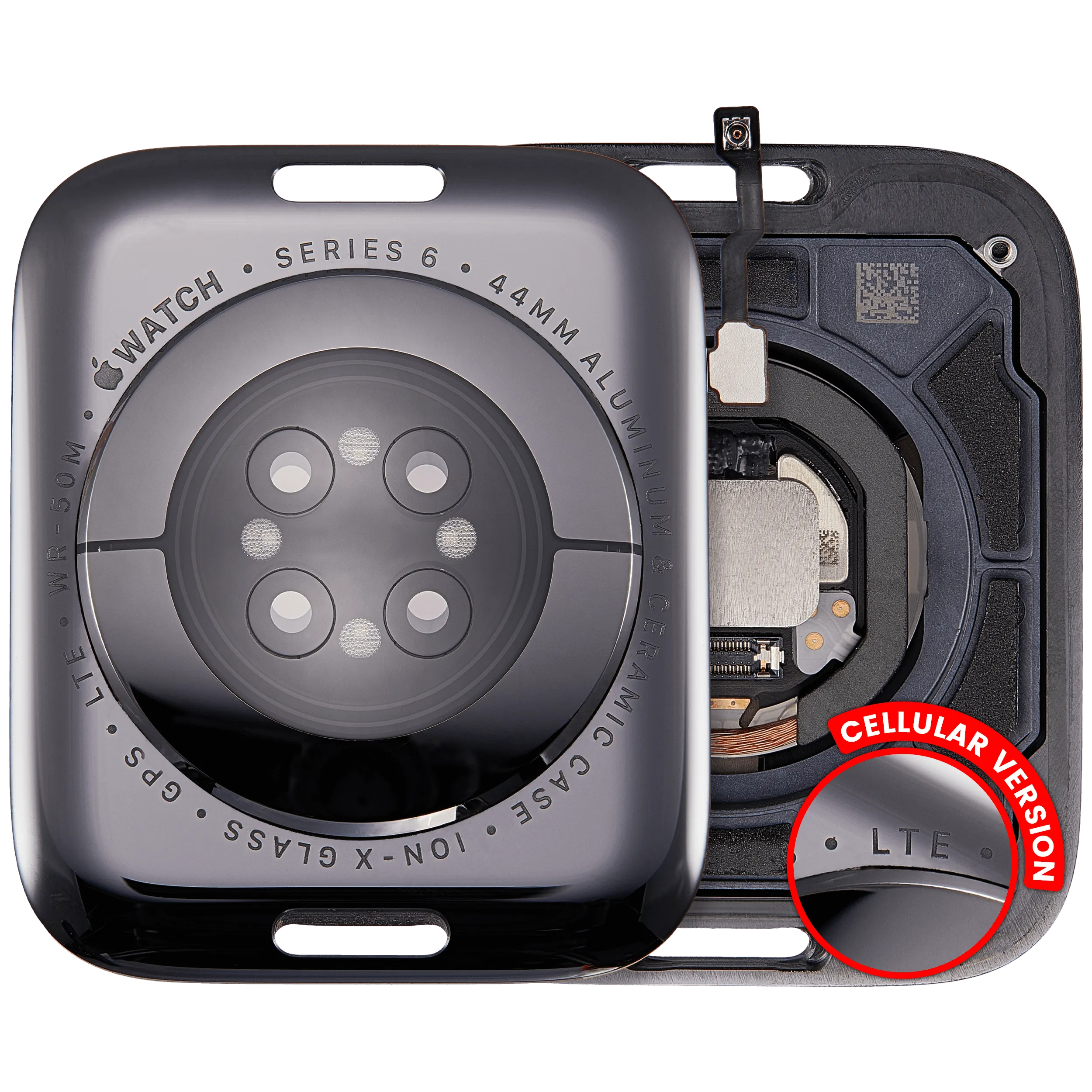 Back Cover Assembly For Watch Series 6 (44MM) (Cellular Version)