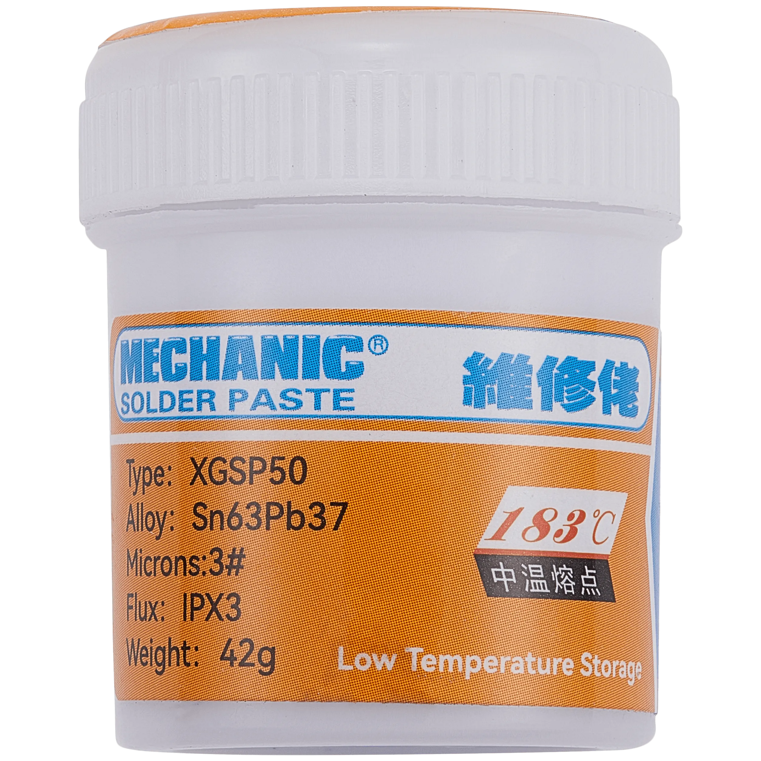 Mechanic XGSP50 Tin-Lead Lötpaste Sn63Pb37 183°C (42g)