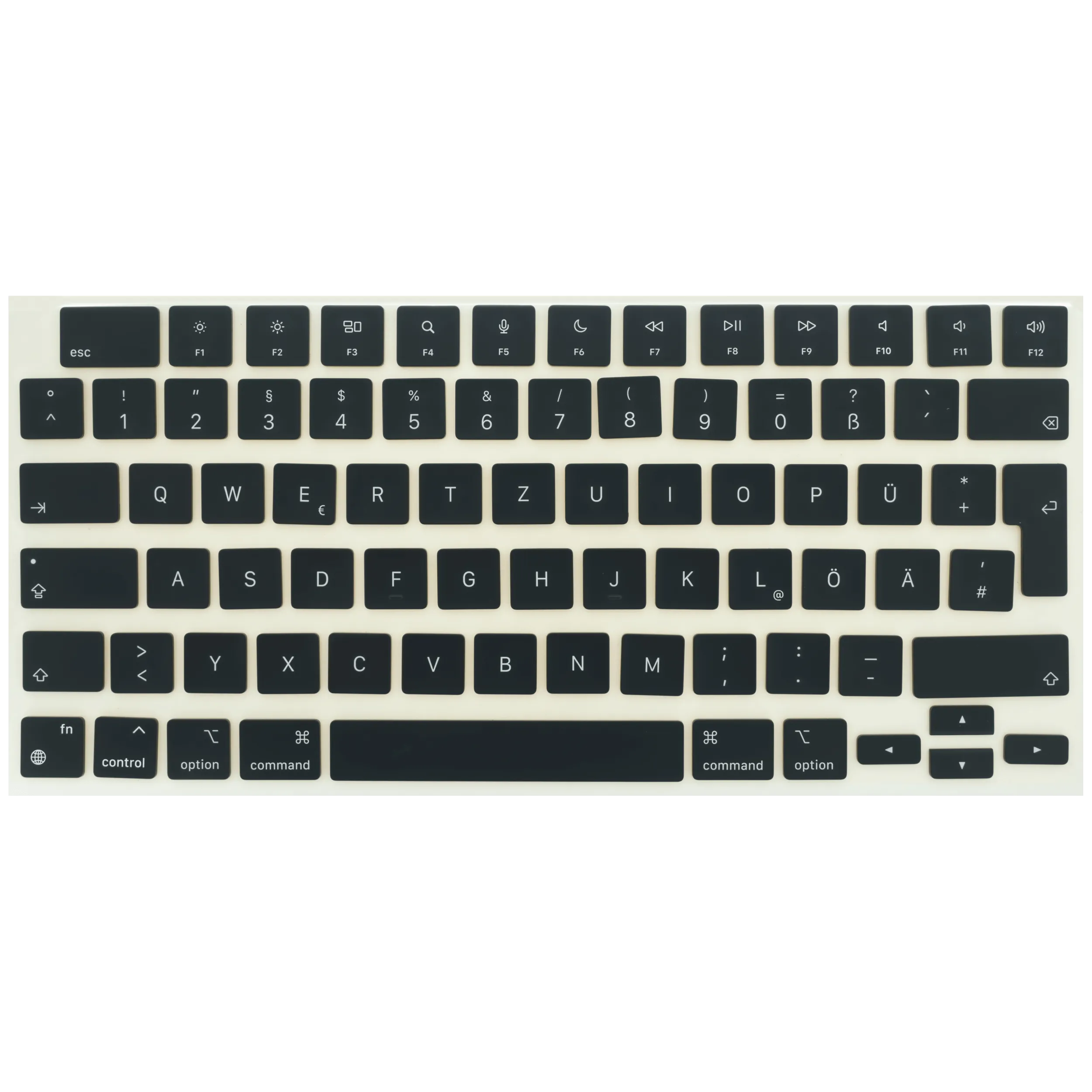 Tastenkappe Set (German) für MacBook Air 13" / Air 15" / Pro 14" / Pro 16" (2021- 2026)