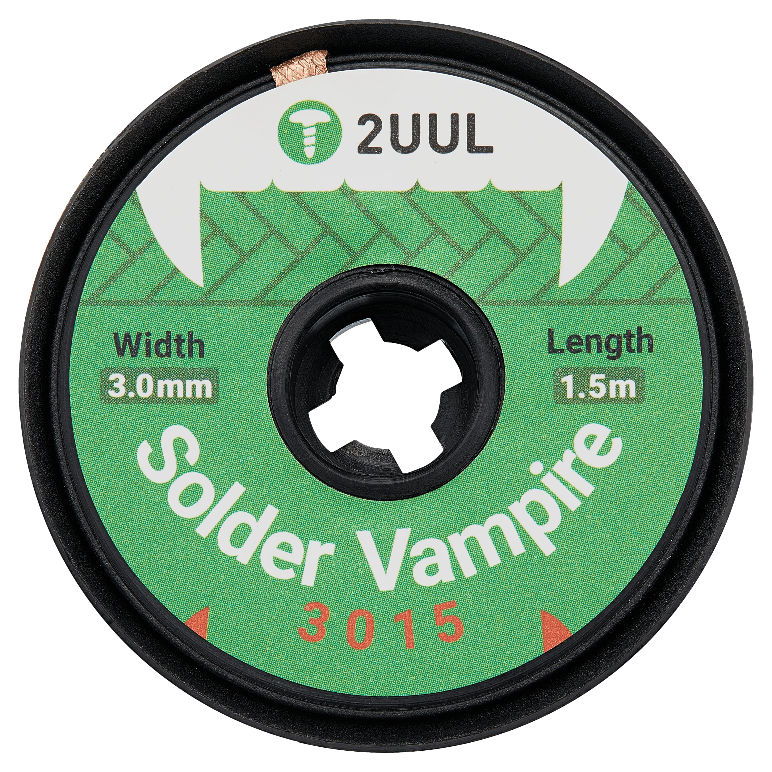 2UUL DW19 Solder Vampire 3015 Desoldering Wick (lot de 10)