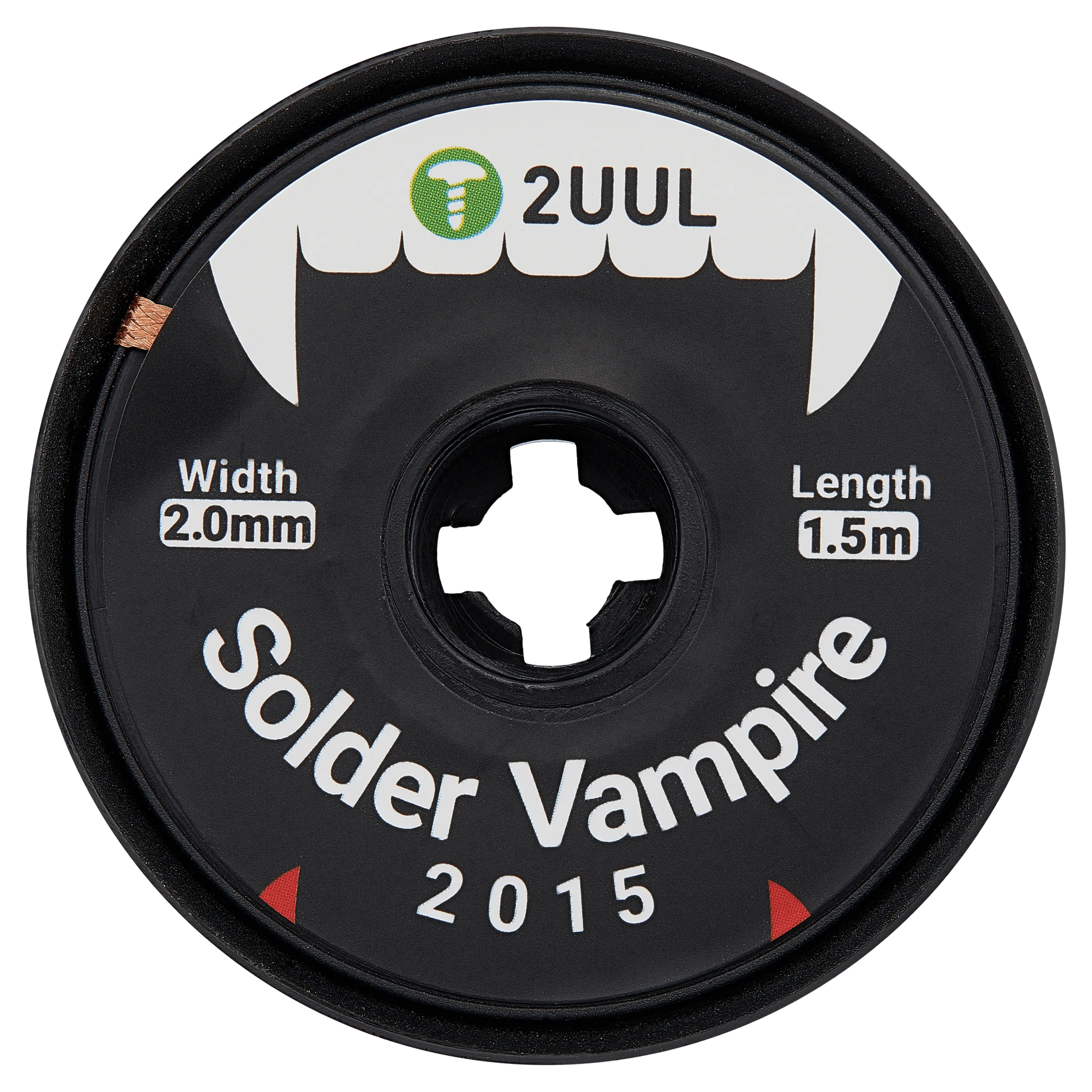 2UUL DW16 Solder Vampire 2015 Desoldering Wick (10er-Pack)