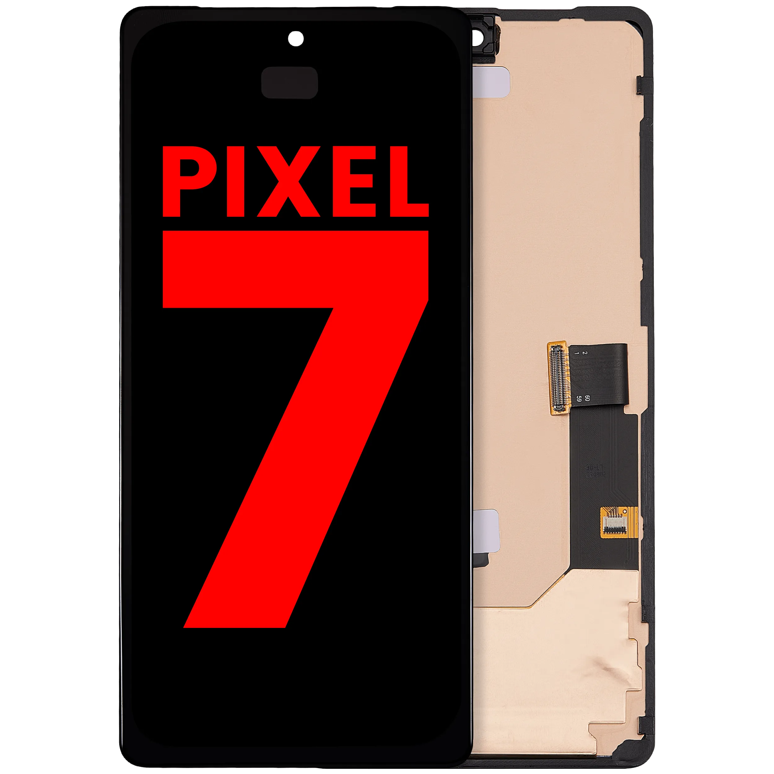 Écran OLED avec cadre (sans Fingerprint Sensor) pour Google Pixel 7 (Compatible Plus)