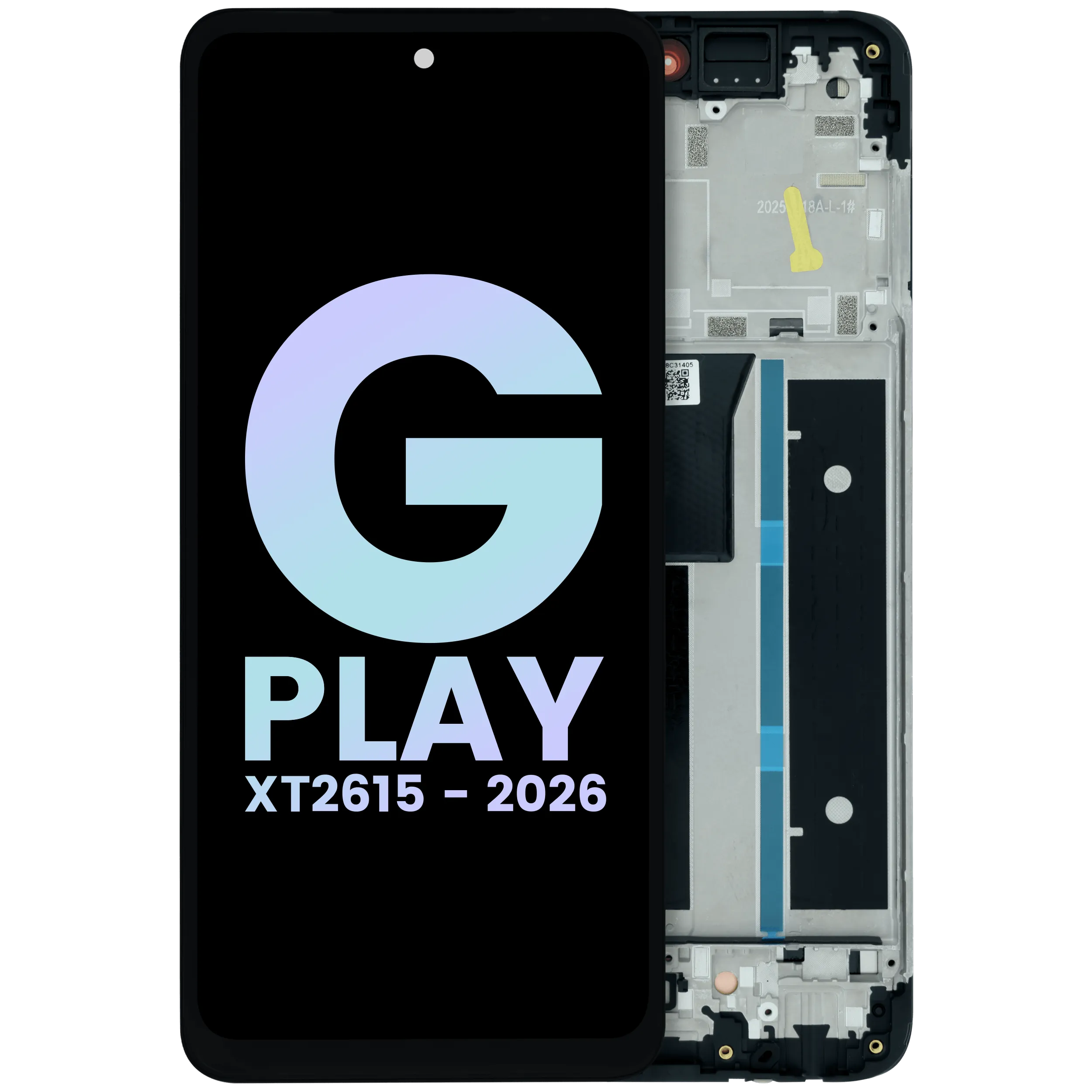 Écran OLED avec cadre pour Motorola Moto G Play (XT2615 / 2026) (Original OEM)
