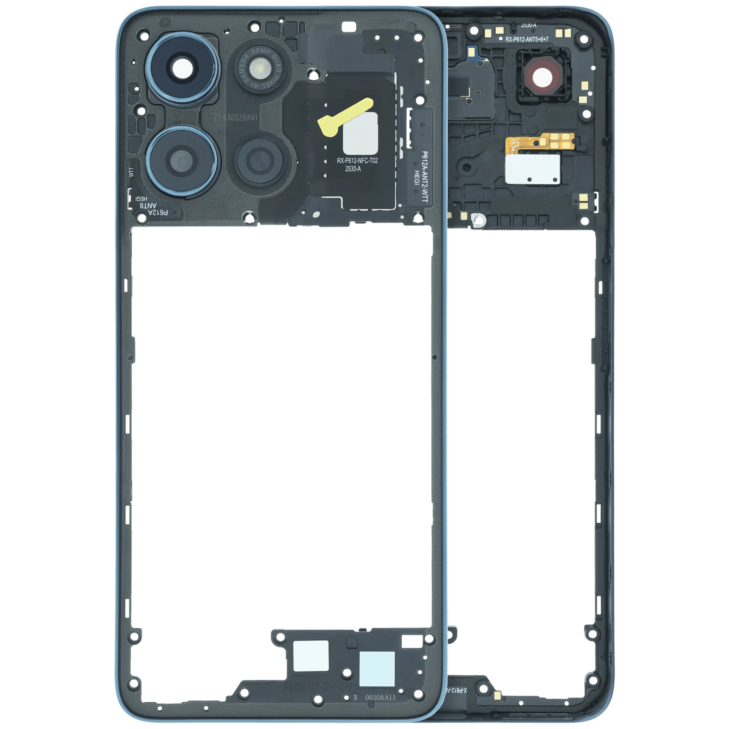Middle cadre pour Motorola Moto G Play (XT2615 / 2026) (Original OEM) (Tapestry)
