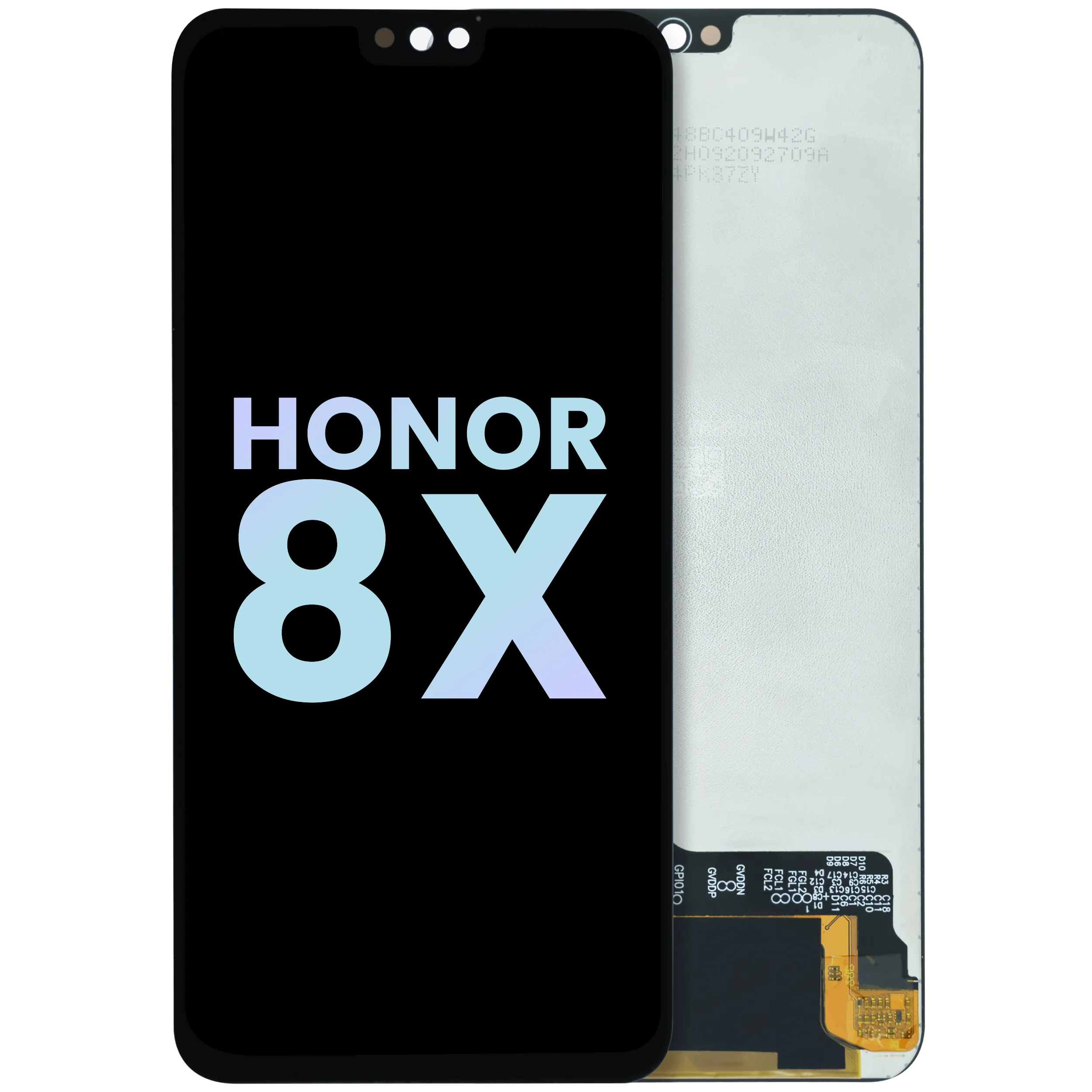 LCD-Display ohne Rahmen für Honor 8X (Original OEM)