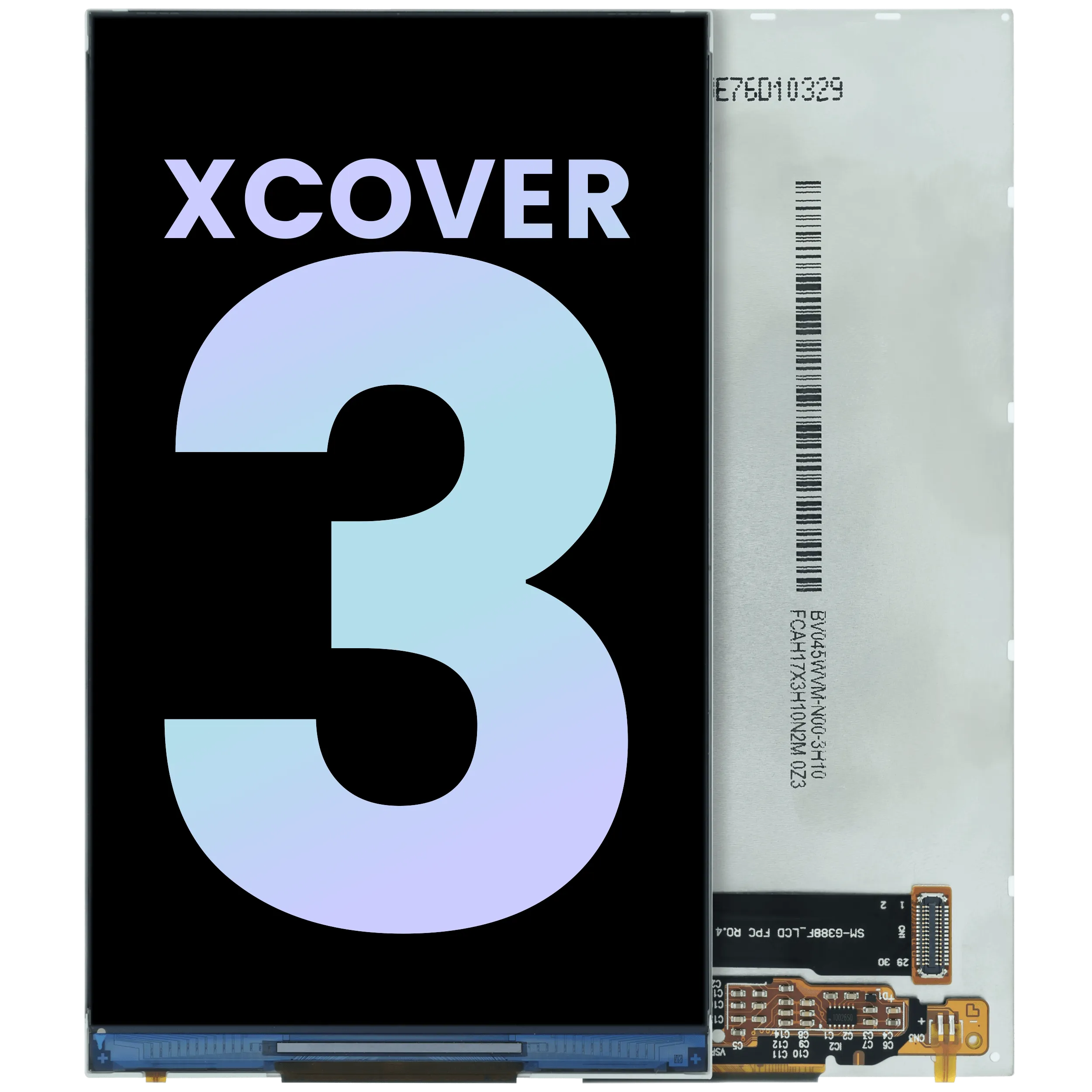 OLED-Display ohne Rahmen für Samsung Galaxy Xcover 3 (G388) (Original Service Pack) (Alle Farben)