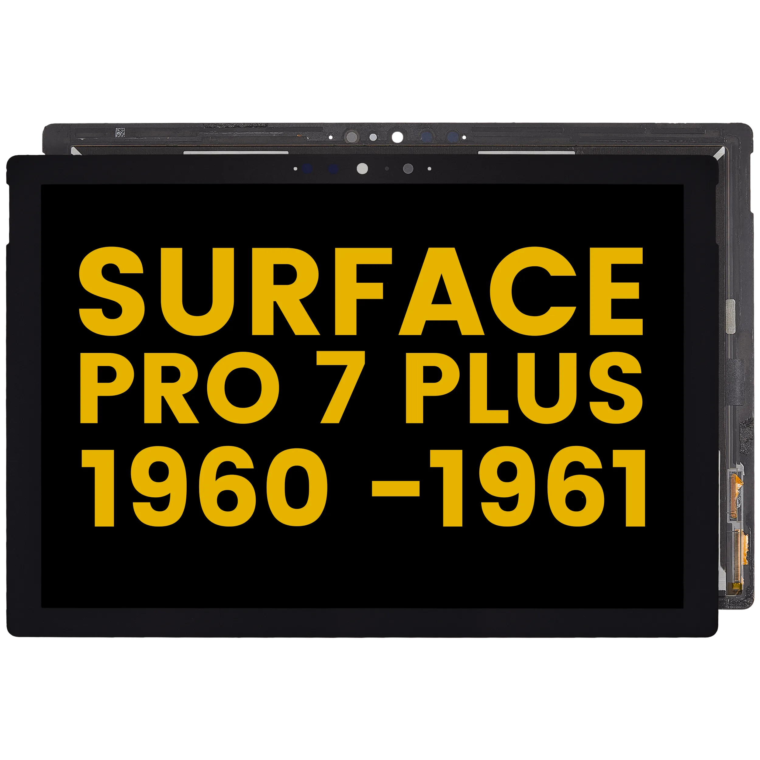 Vitre tactile avec nappe pour Microsoft Surface Pro 7 Plus (1960/1961) (Reconditionné)