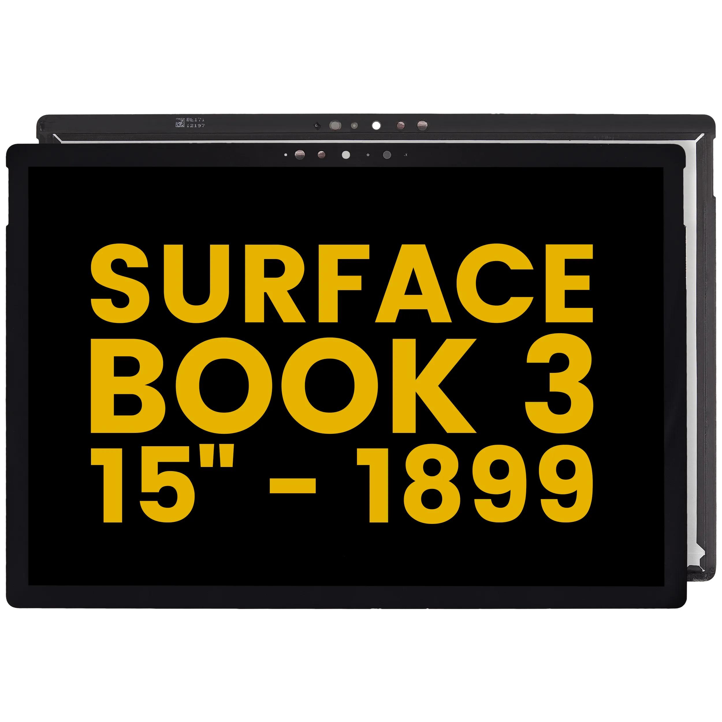 Vitre tactile pour Microsoft Surface Book 3 15" (1899) (Reconditionné)