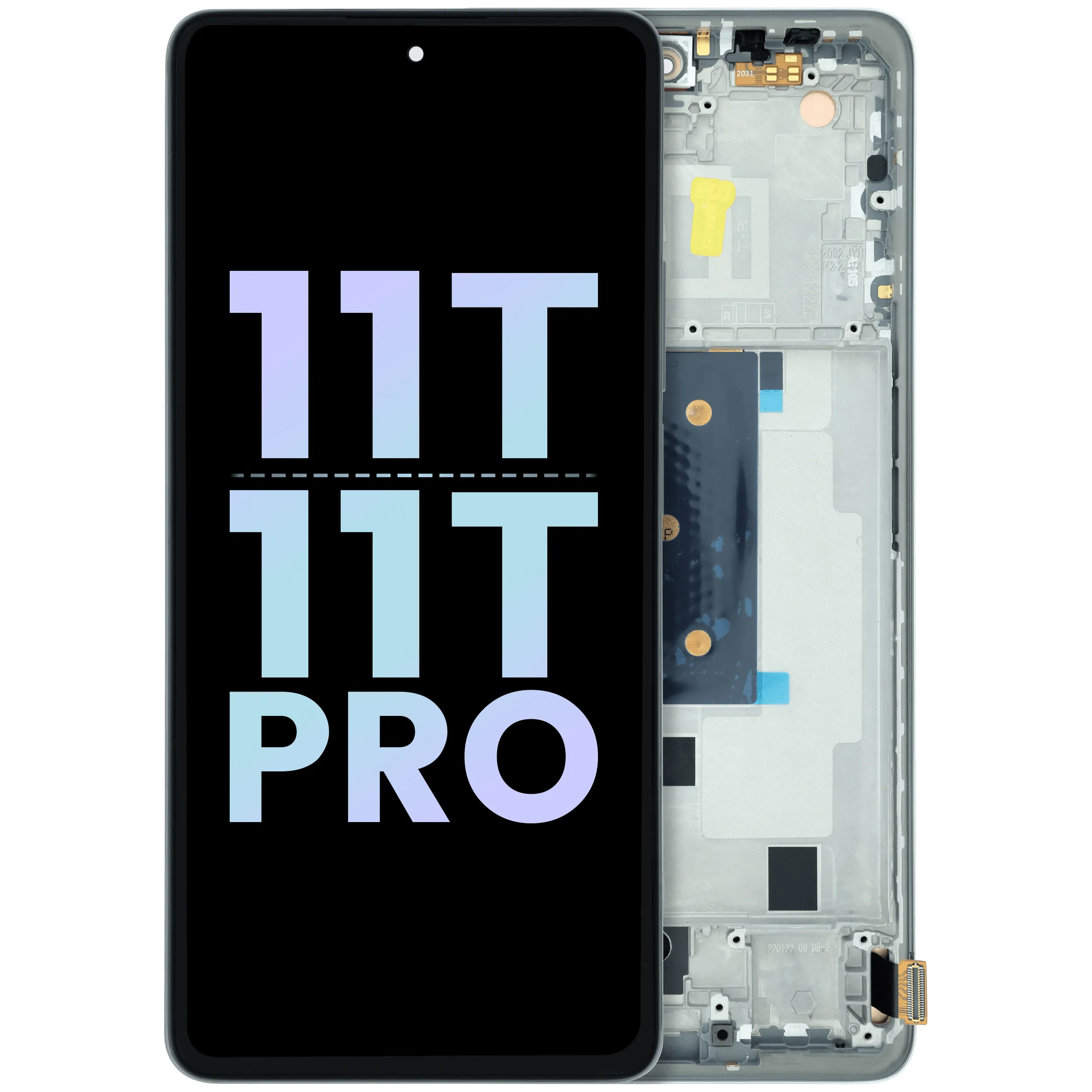 OLED-Display mit Rahmen für Xiaomi 11T/11T Pro (Original)