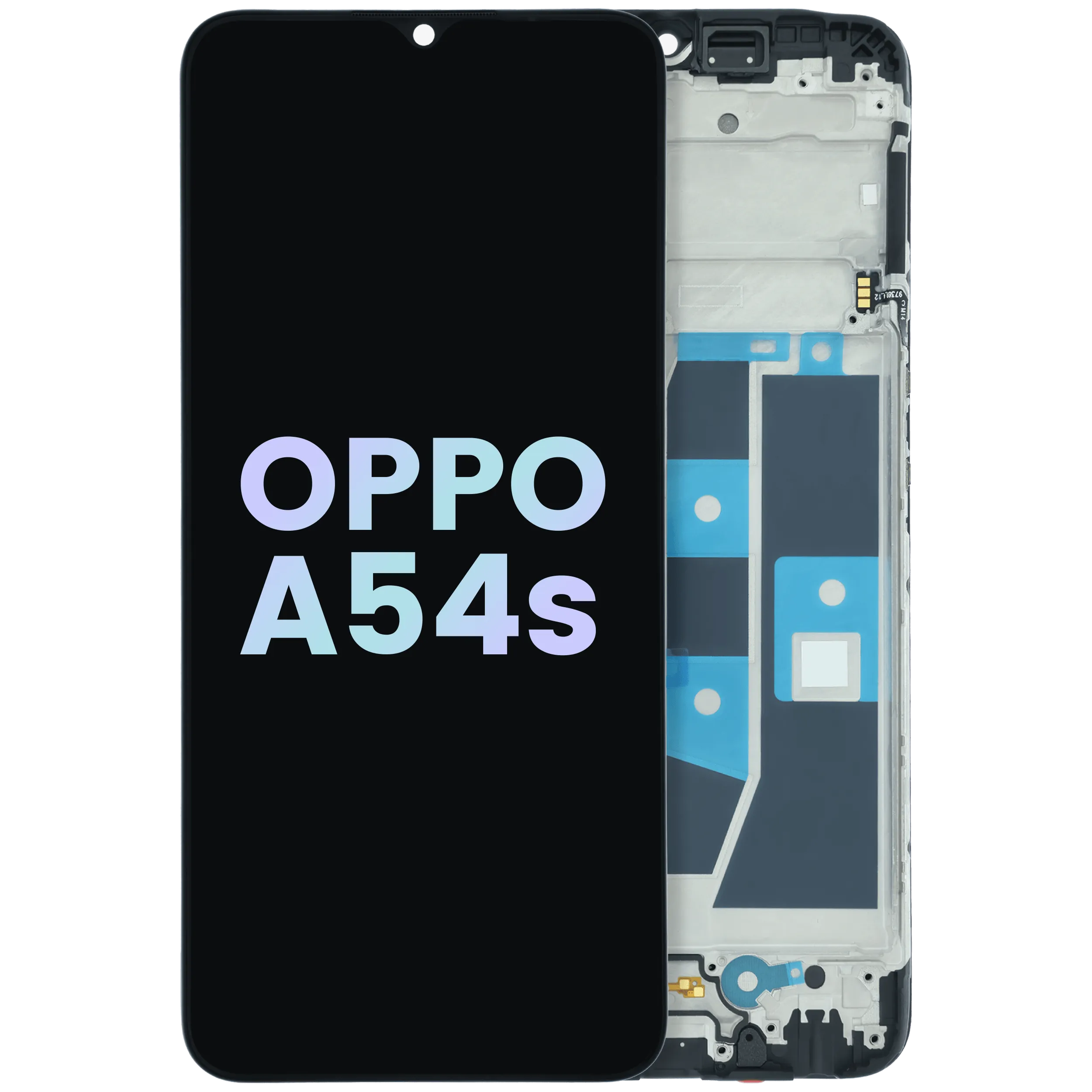 OLED-Display mit Rahmen für OPPO A54s (Original)