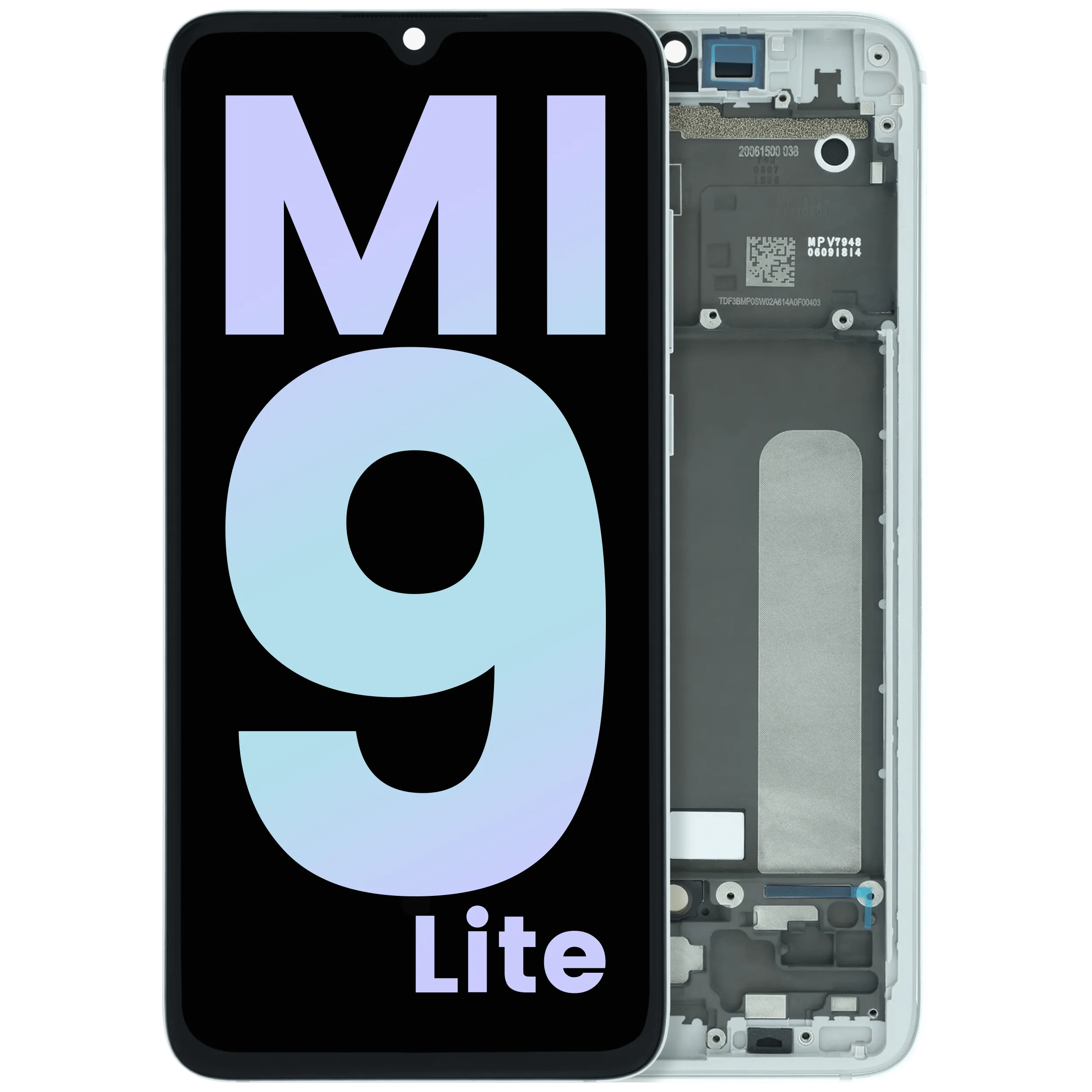 OLED-Display mit Rahmen für Xiaomi Mi 9 Lite M1904F3BG (Original)