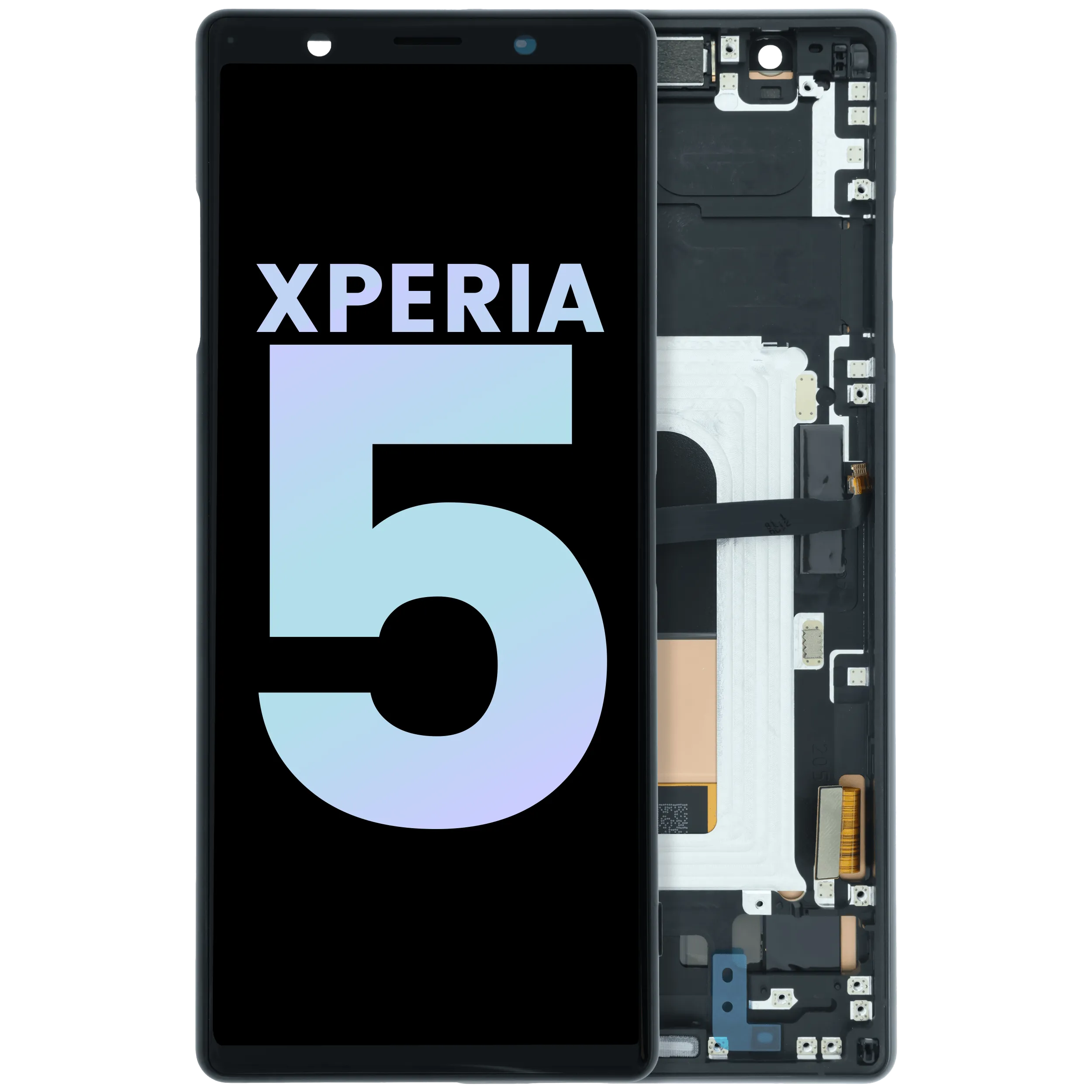 OLED-Display mit Rahmen für Sony Xperia 5 (Original)