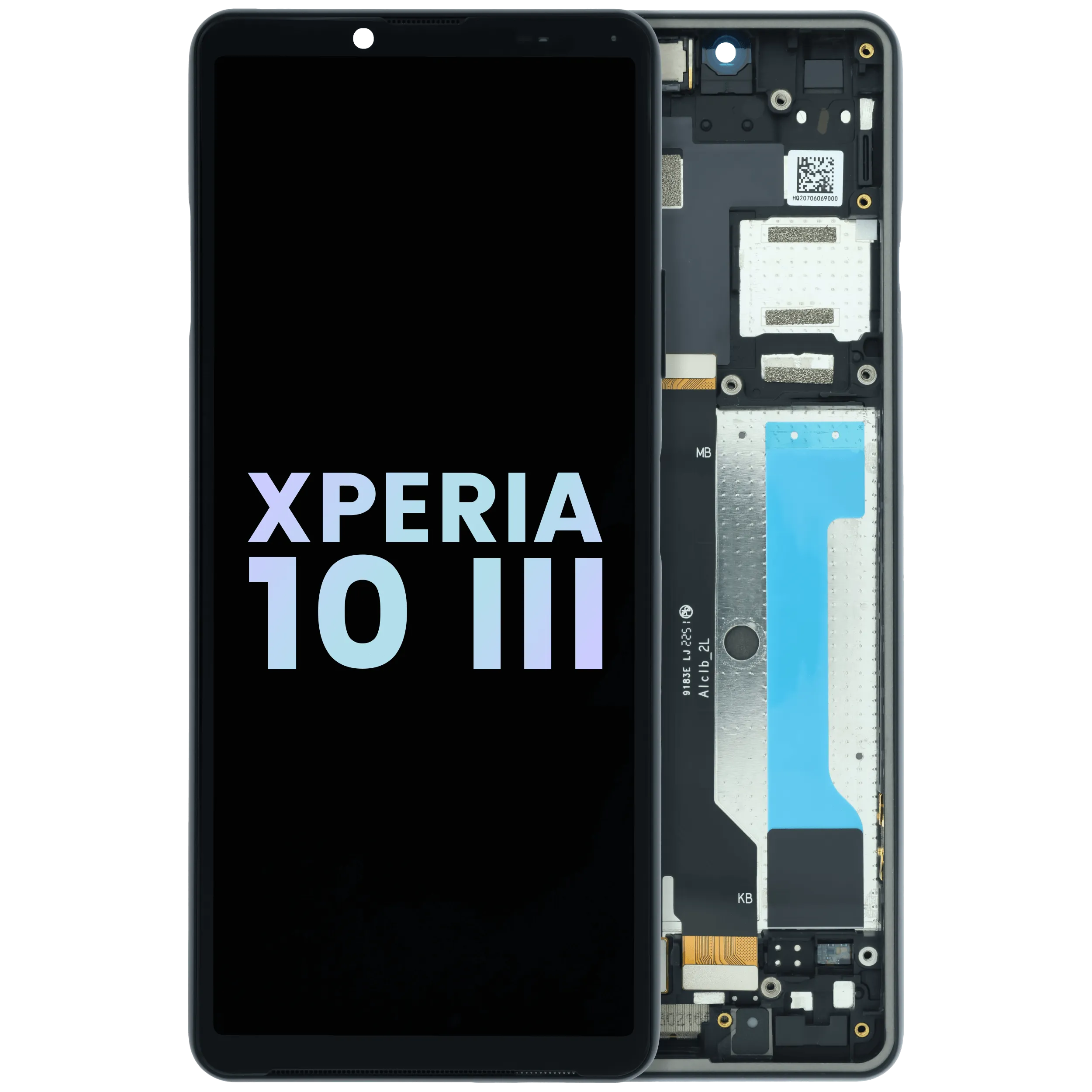 Écran OLED avec cadre pour Sony Xperia 10 III (Original)