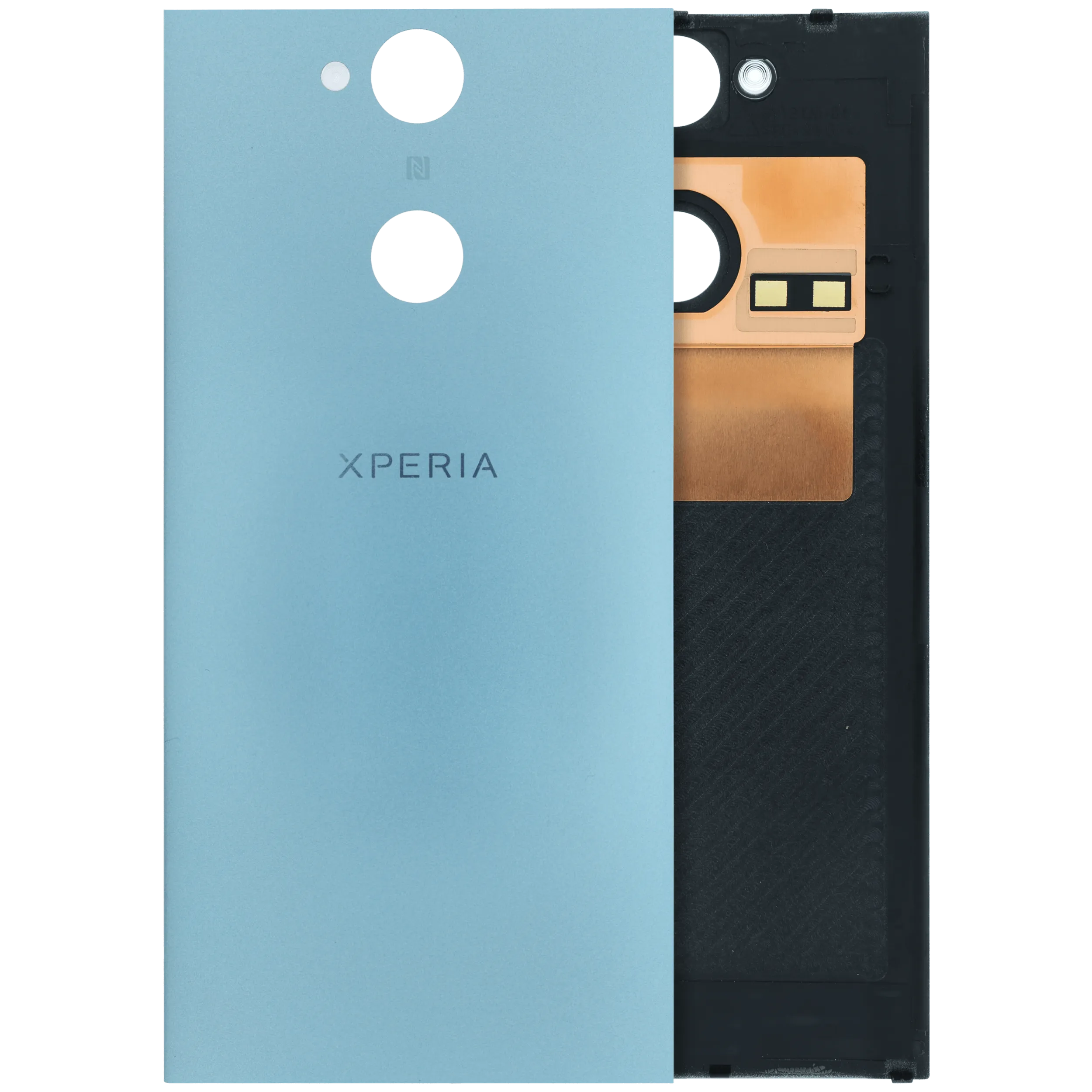 Backcover-Glas ohne Kameralinse für Sony Xperia XA2 (Original)