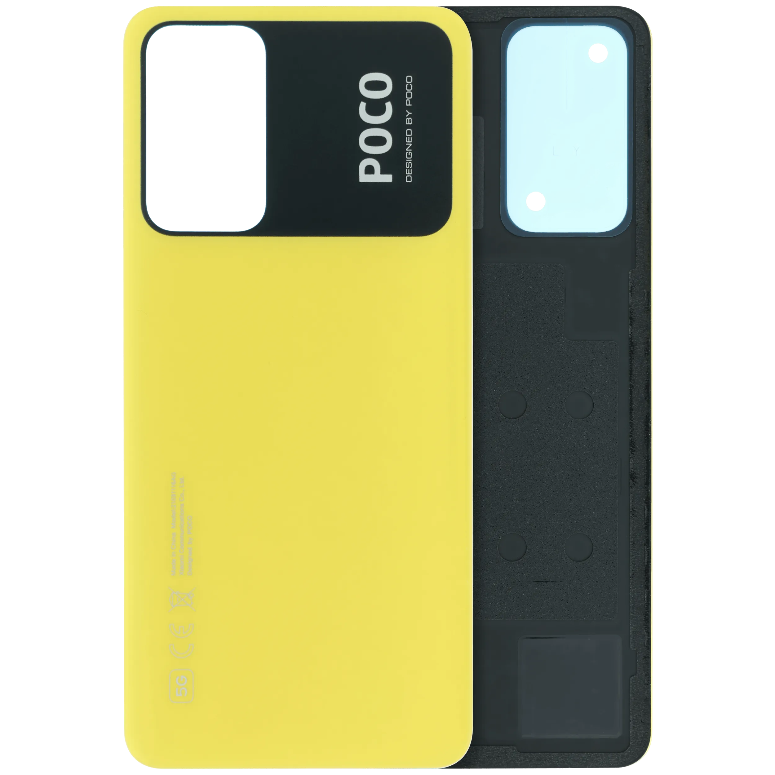 Vitre arrière sans Lentille caméra pour Xiaomi Poco M4 Pro 5G (Original)