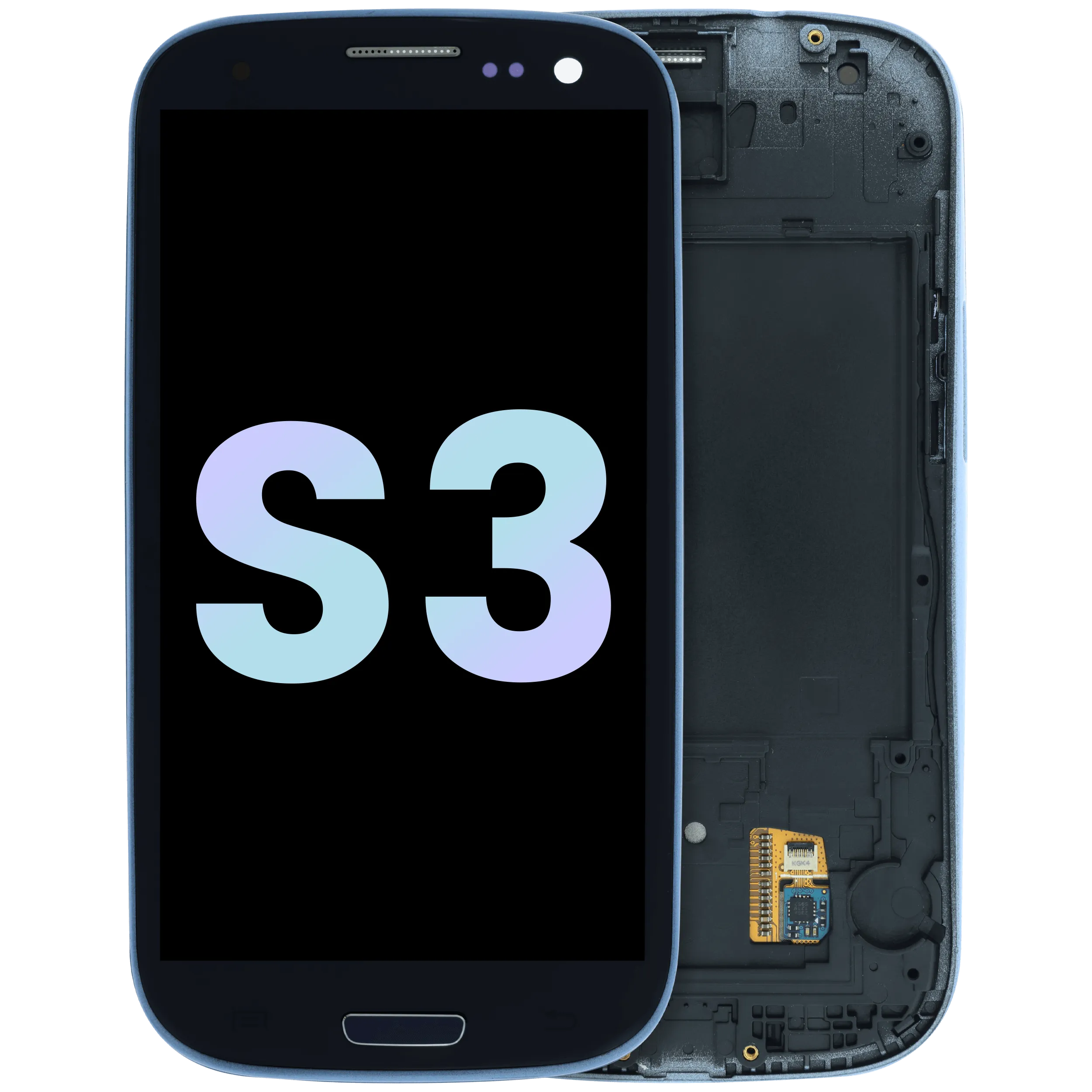 Écran LCD avec cadre pour Samsung Galaxy S3 (version internationale)