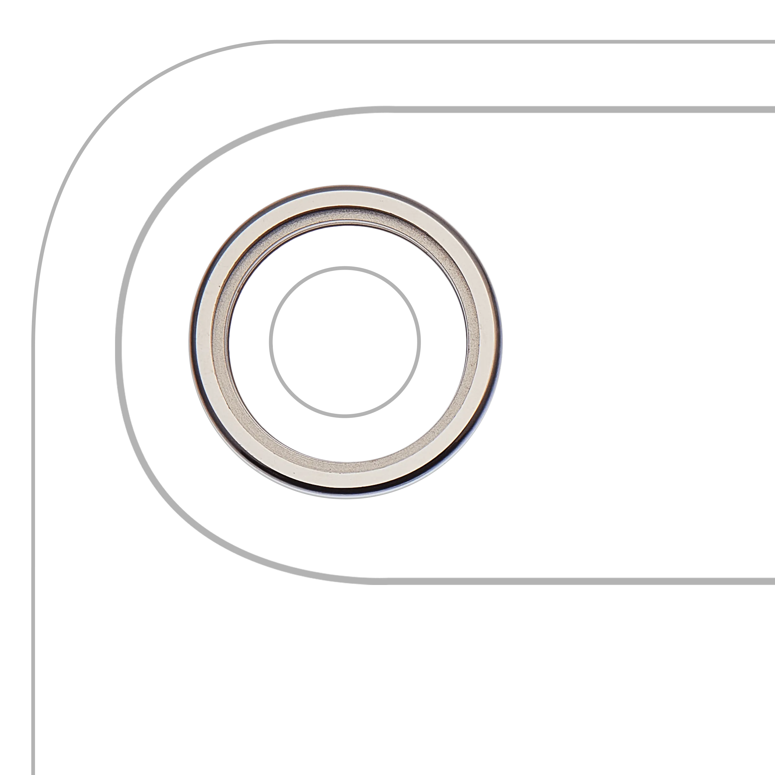 Anneau de la caméra arrière (seul) pour iPhone Air (Light Or) (lot de 10)