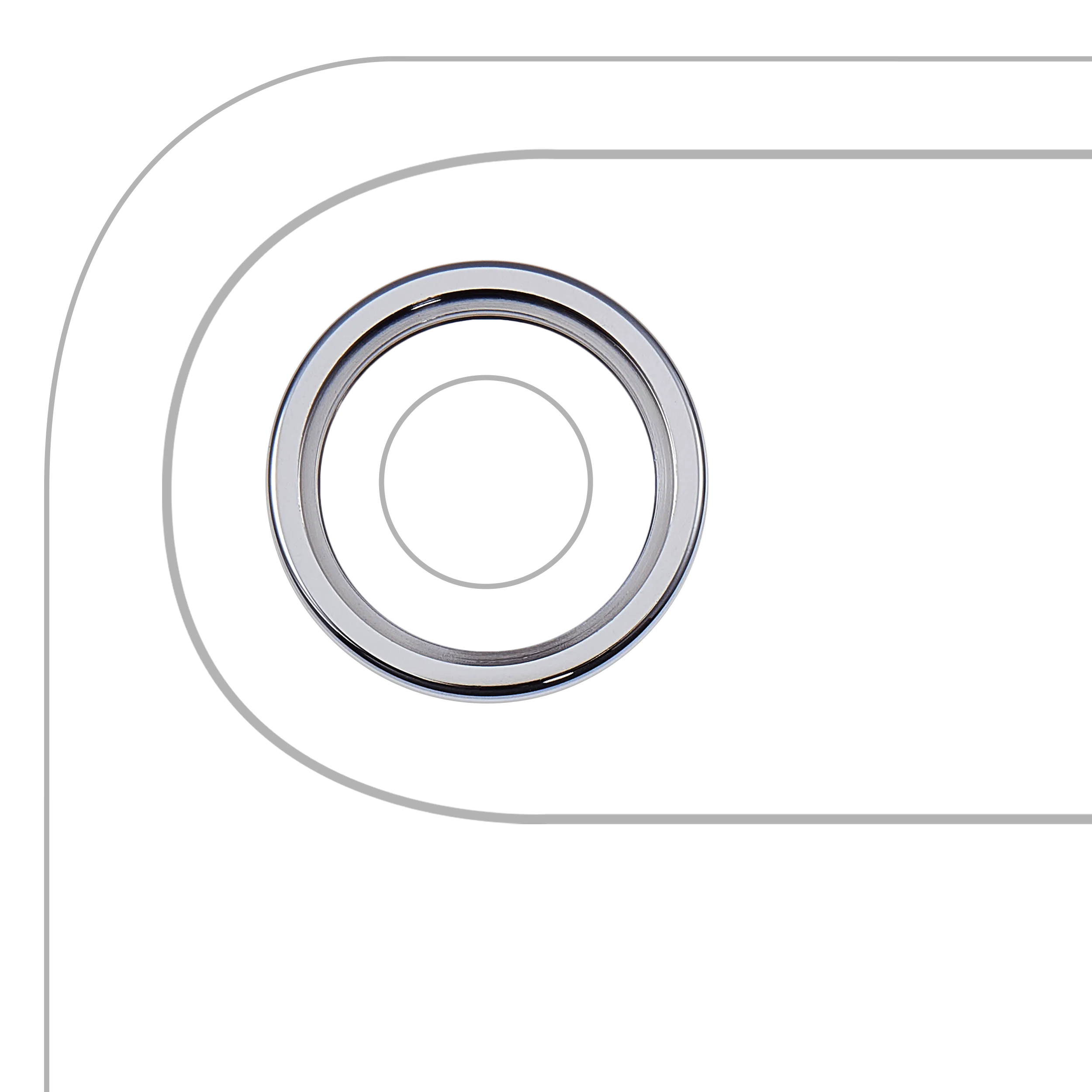 Nur Rückkamera-Zierring für iPhone Air (Sky Blau) (10er-Pack)