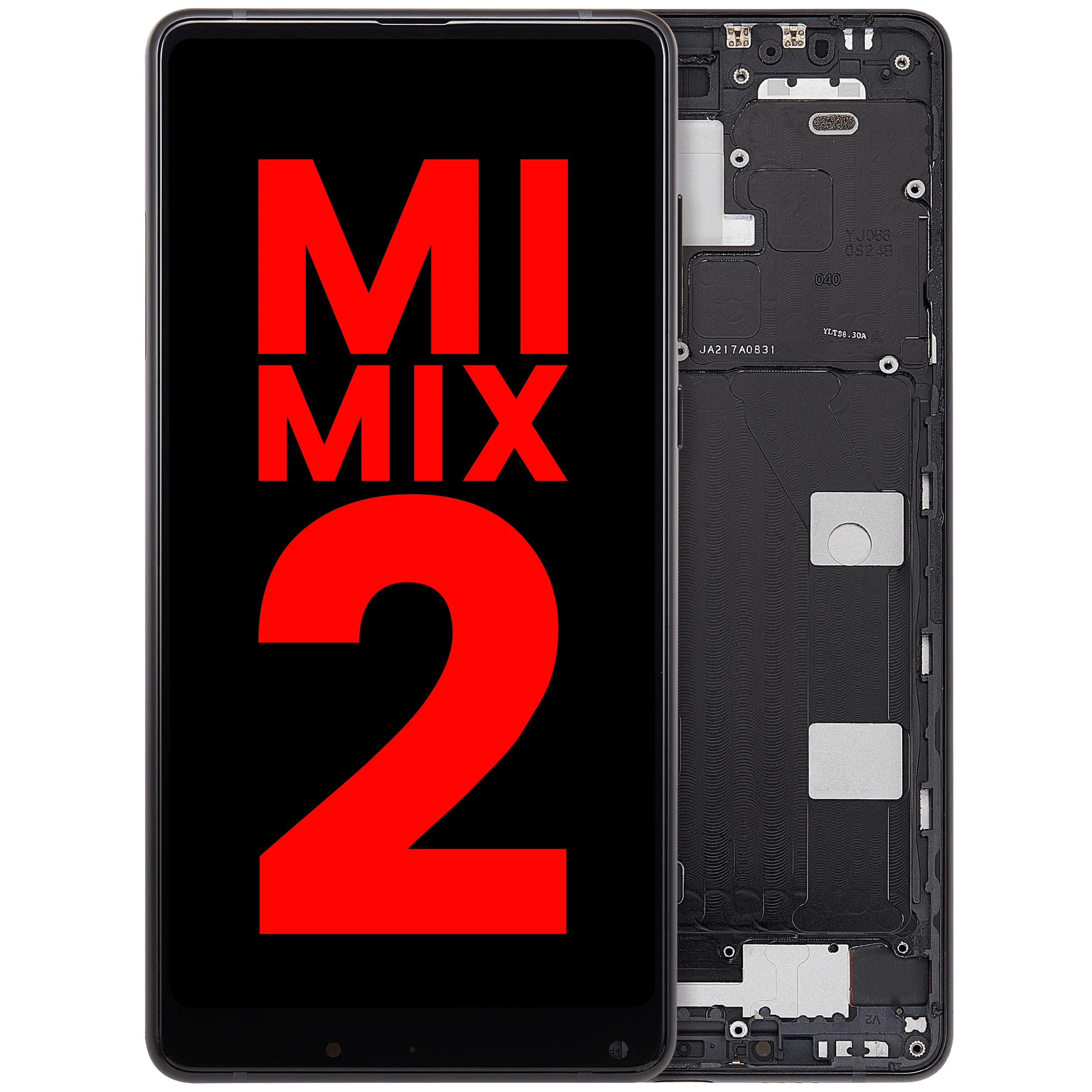 Écran LCD avec cadre pour Xiaomi Mi Mix 2 (Compatible Plus)