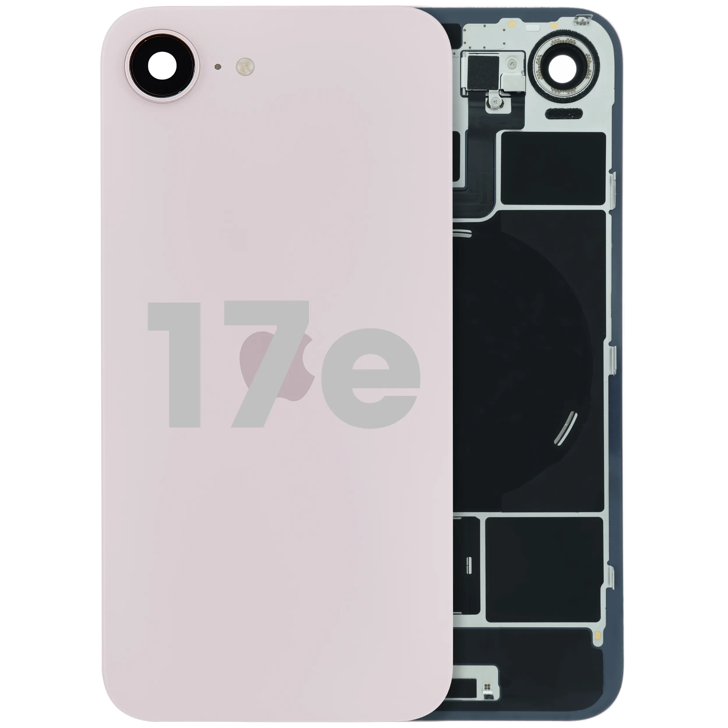 Cristal trasero con MagSafe imán y NFC para iPhone 17e (Original usada · grado B)