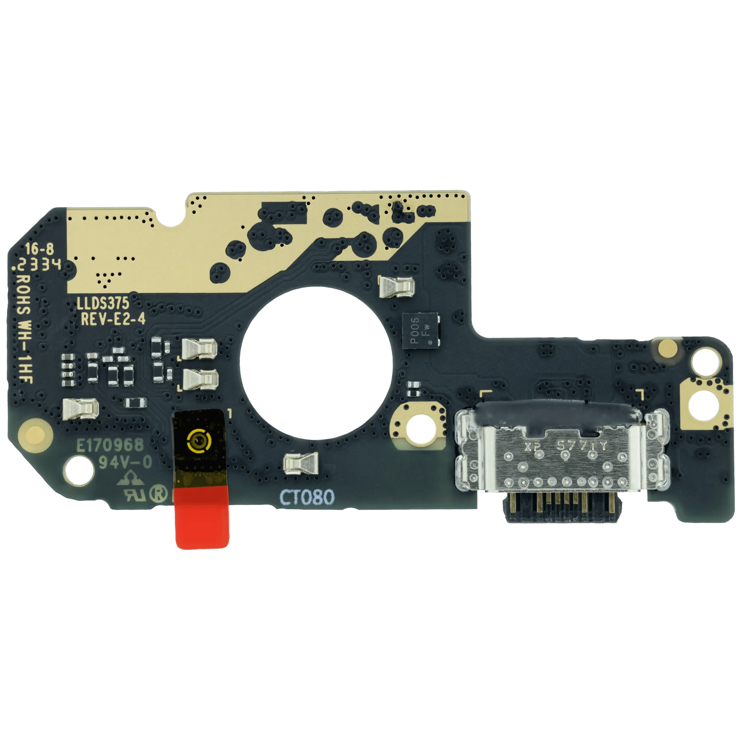 Placa do conector de carregamento para Xiaomi Redmi Note 11