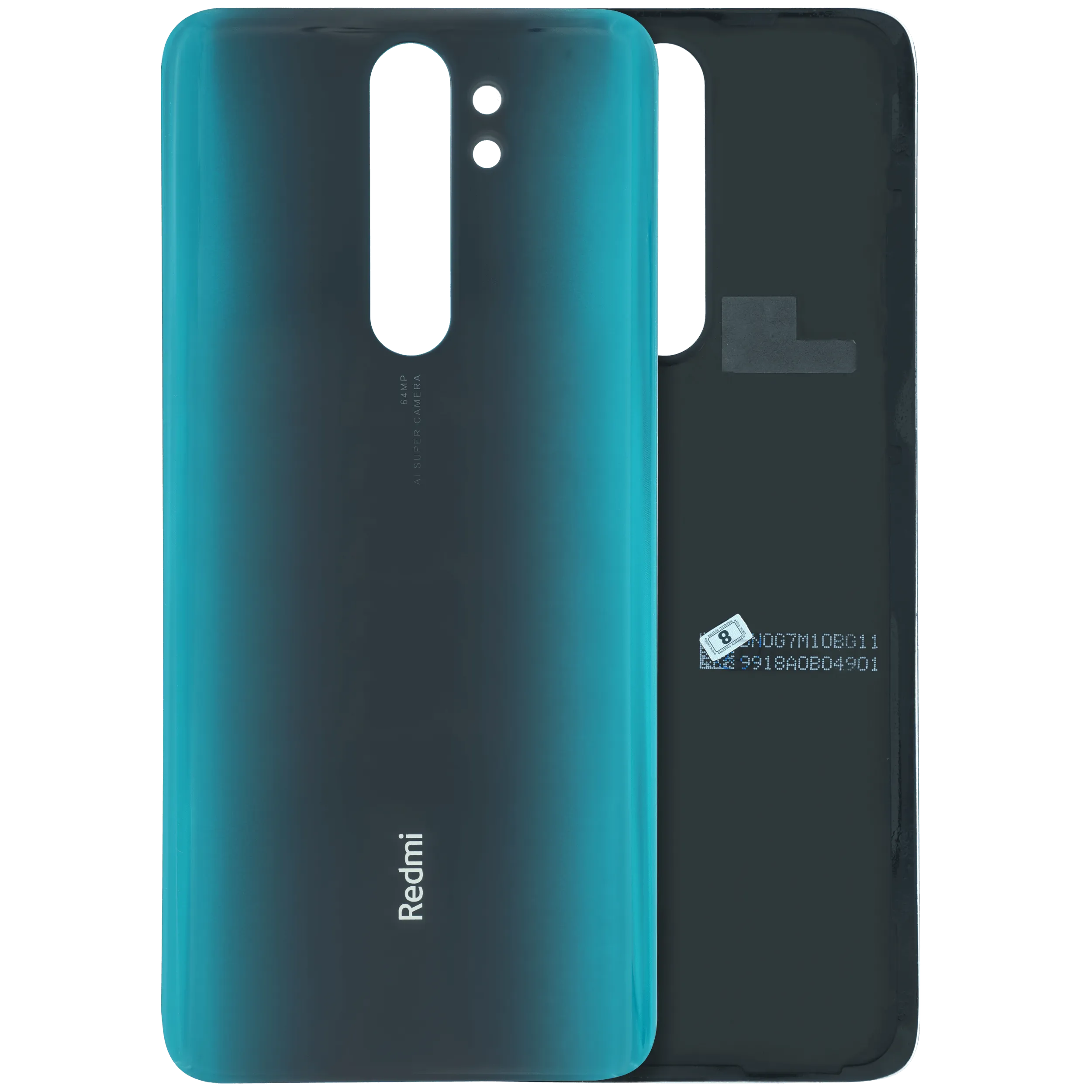 Coque arrière avec lentille caméra pour Xiaomi Redmi Note 8 Pro (Original OEM)