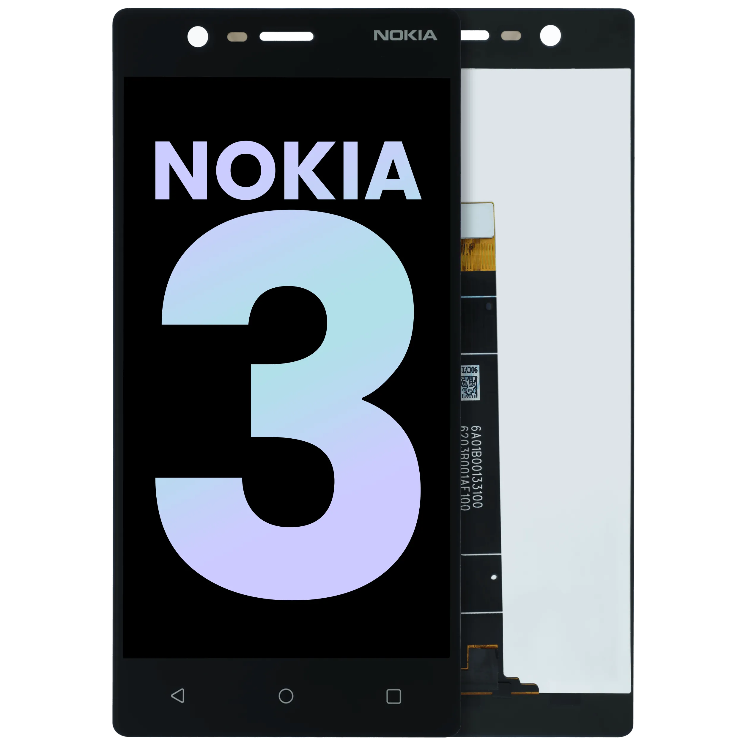 Écran LCD sans cadre pour Nokia 3 (Original OEM)