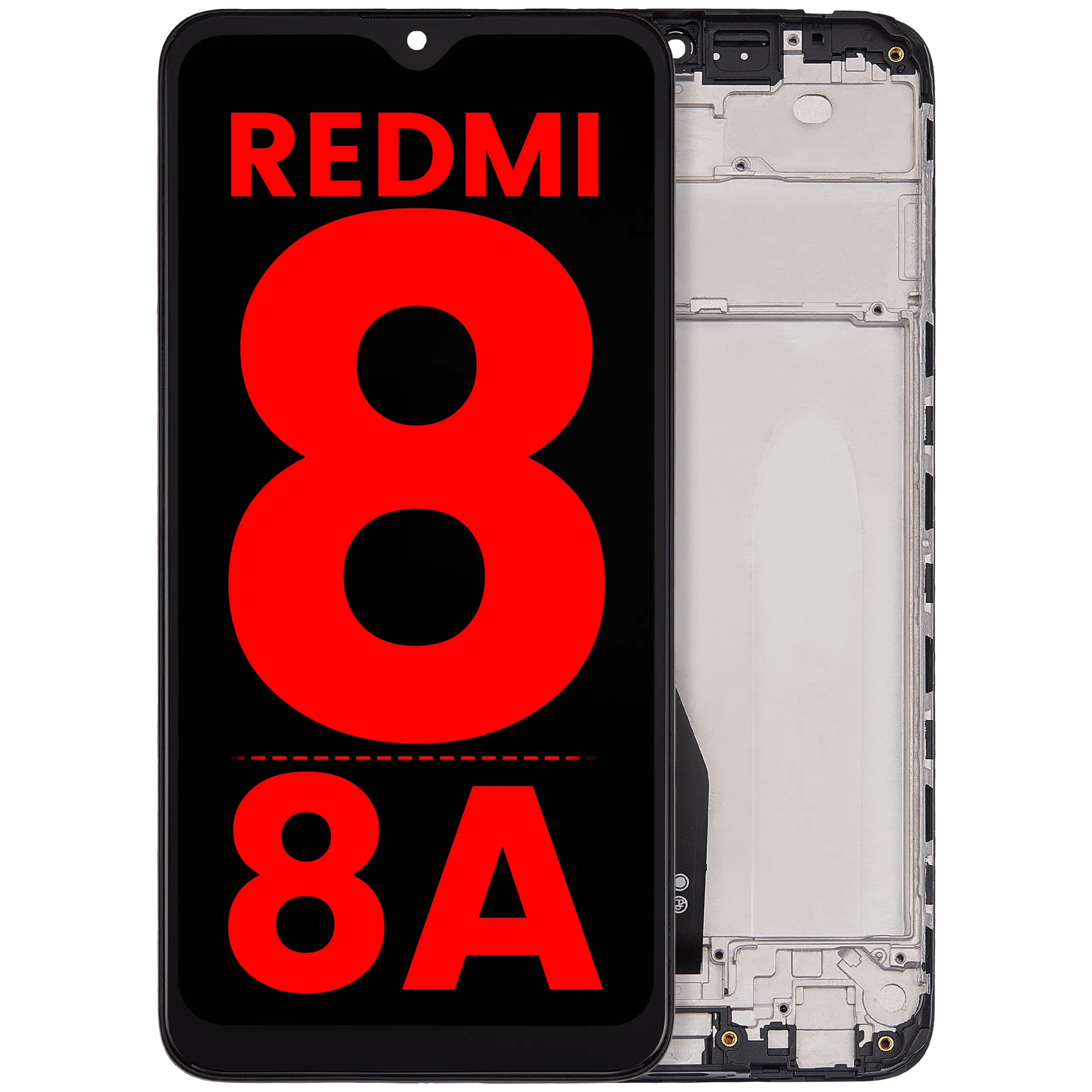 Écran LCD avec cadre pour Xiaomi Redmi 8 / 8A (Compatible Plus)