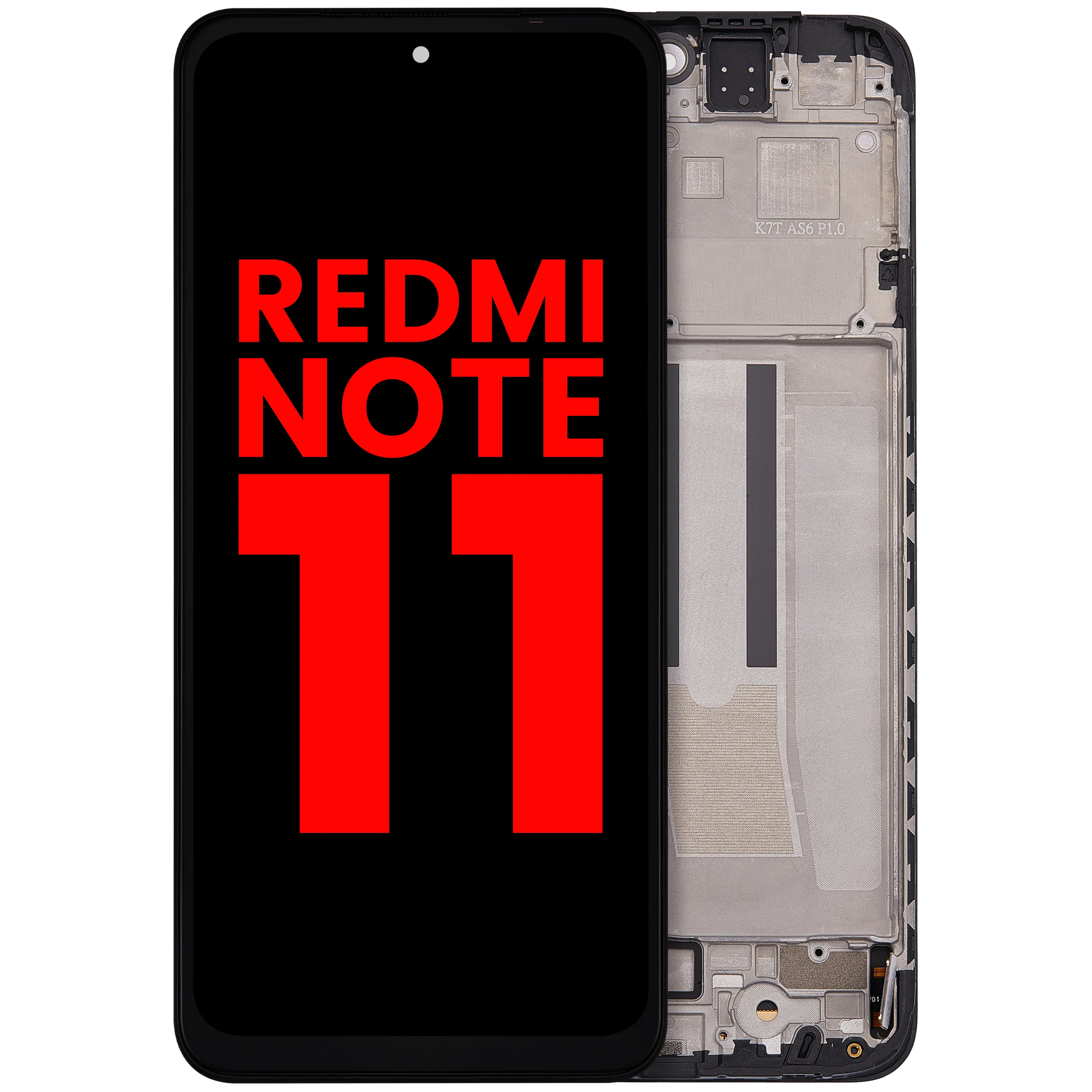 Écran OLED avec cadre pour Xiaomi Redmi Note 11 (Compatible Plus)