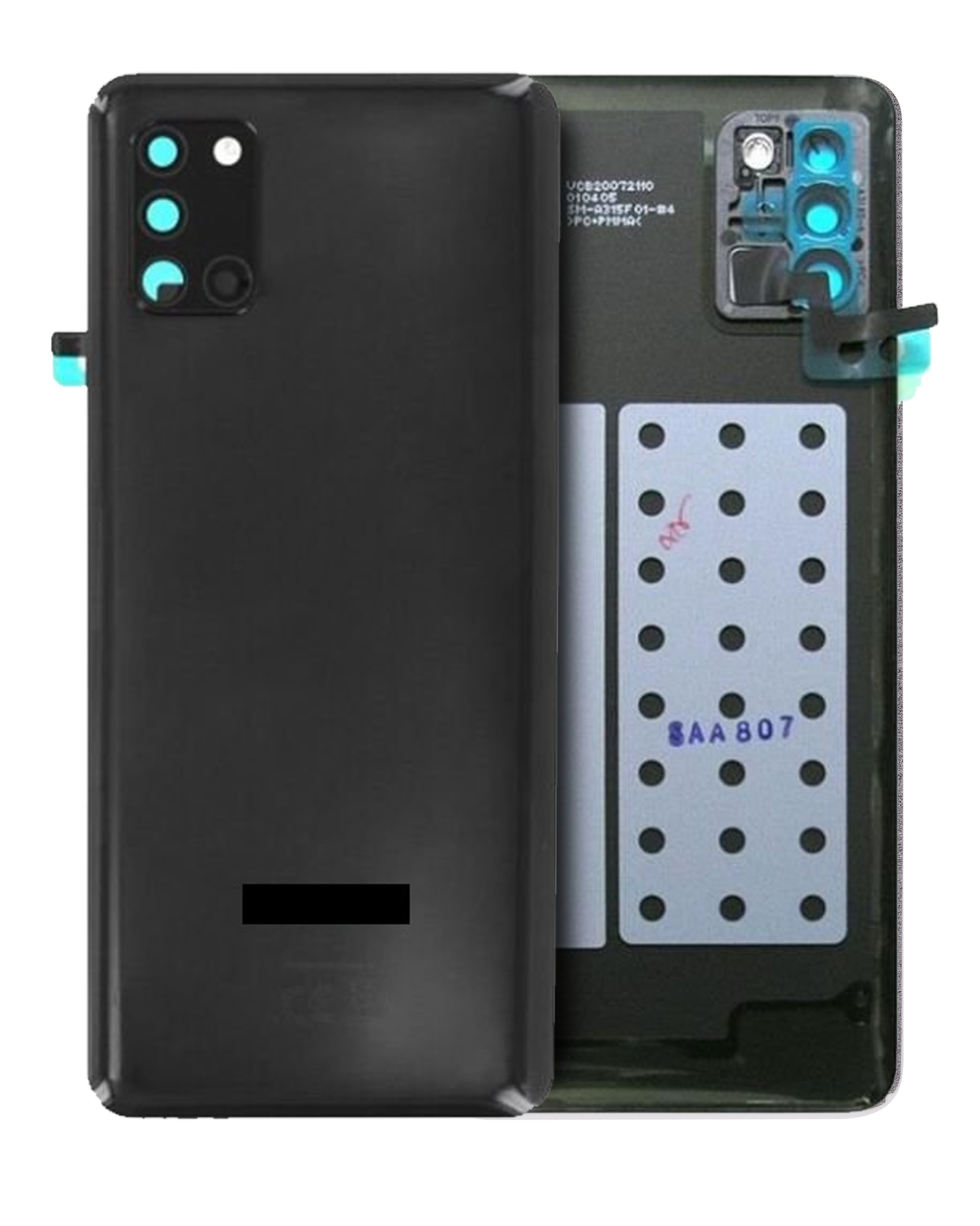 Backcover mit Kameralinse für Samsung Galaxy M31 (M315 / 2020) (Original Service Pack)