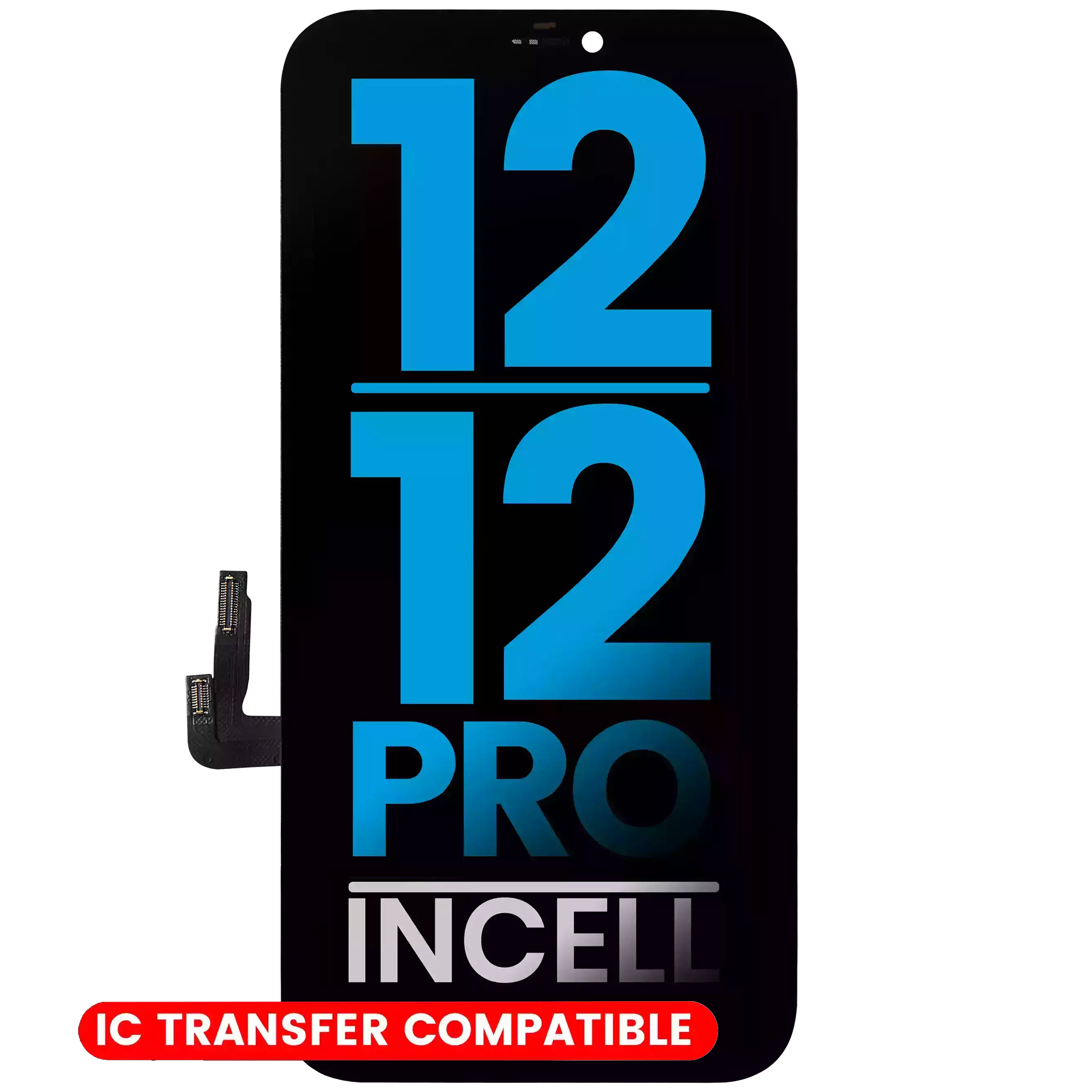 LCD Assembly Compatible For iPhone 12 / 12 Pro (Aftermarket / Incell)