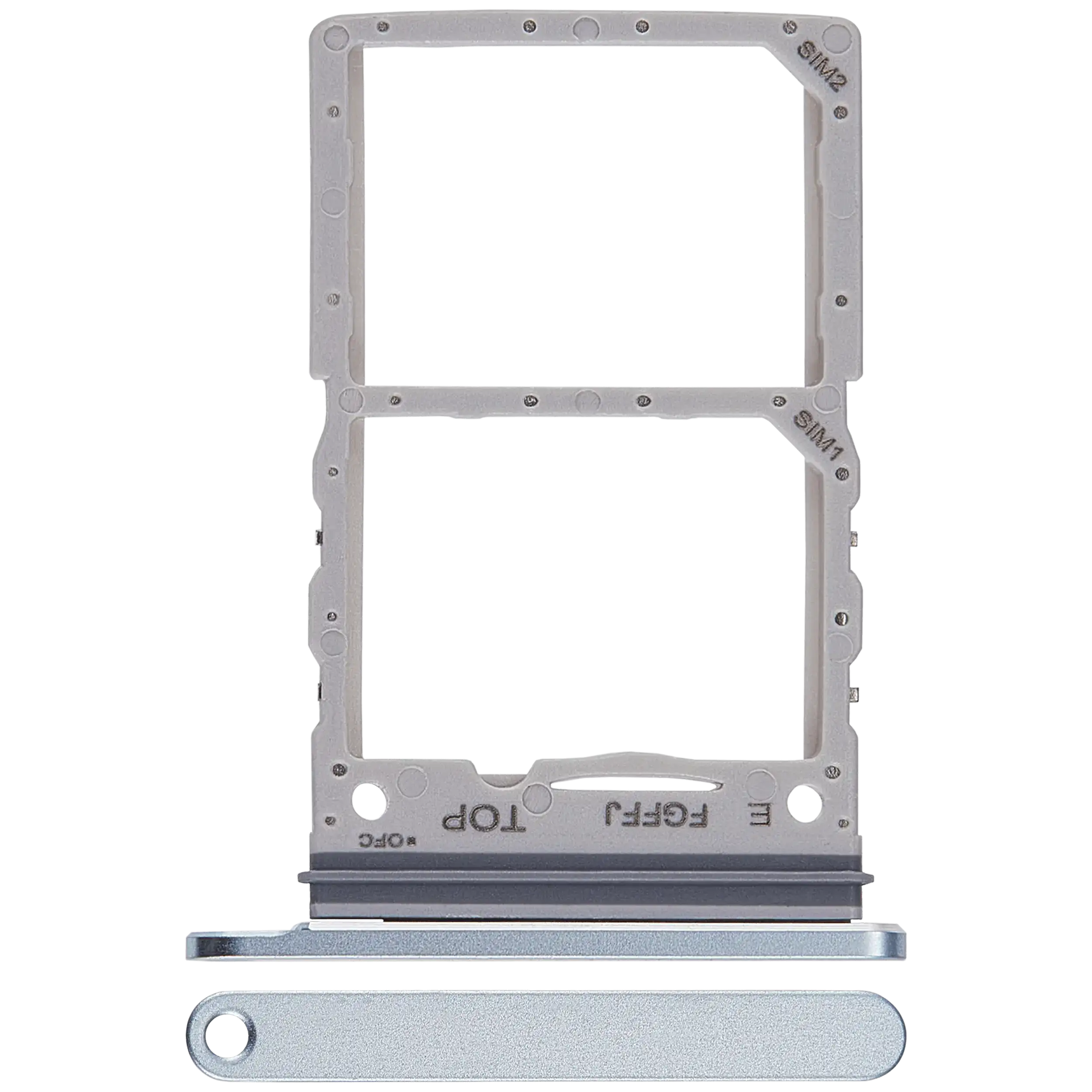 Dual Sim Card Tray For Samsung Galaxy Z Flip 7 5G (F766) (Mint) - Europe