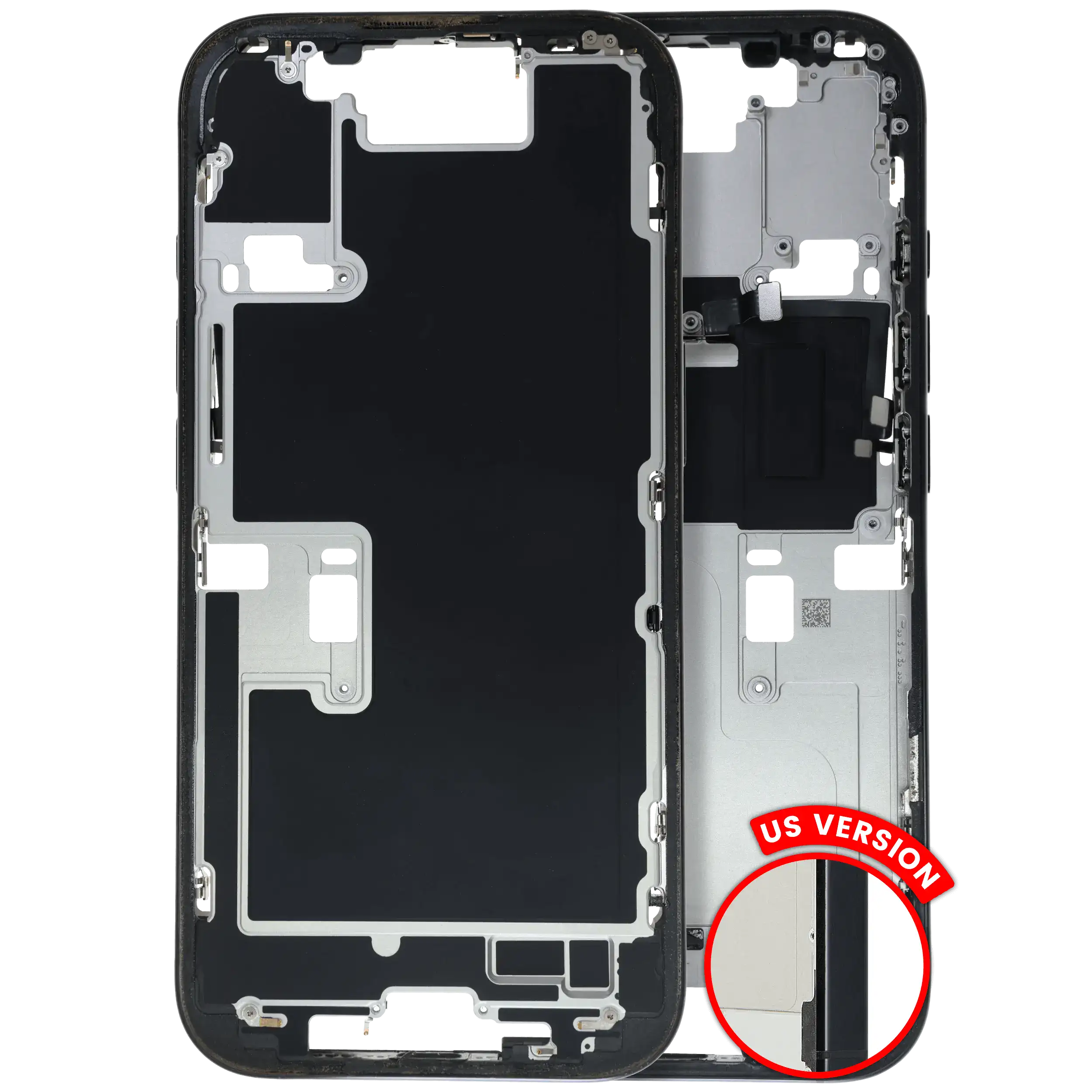 Châssis central avec petites pièces pour iPhone 16 Pro (version US) (Original d'occasion · grade B)
